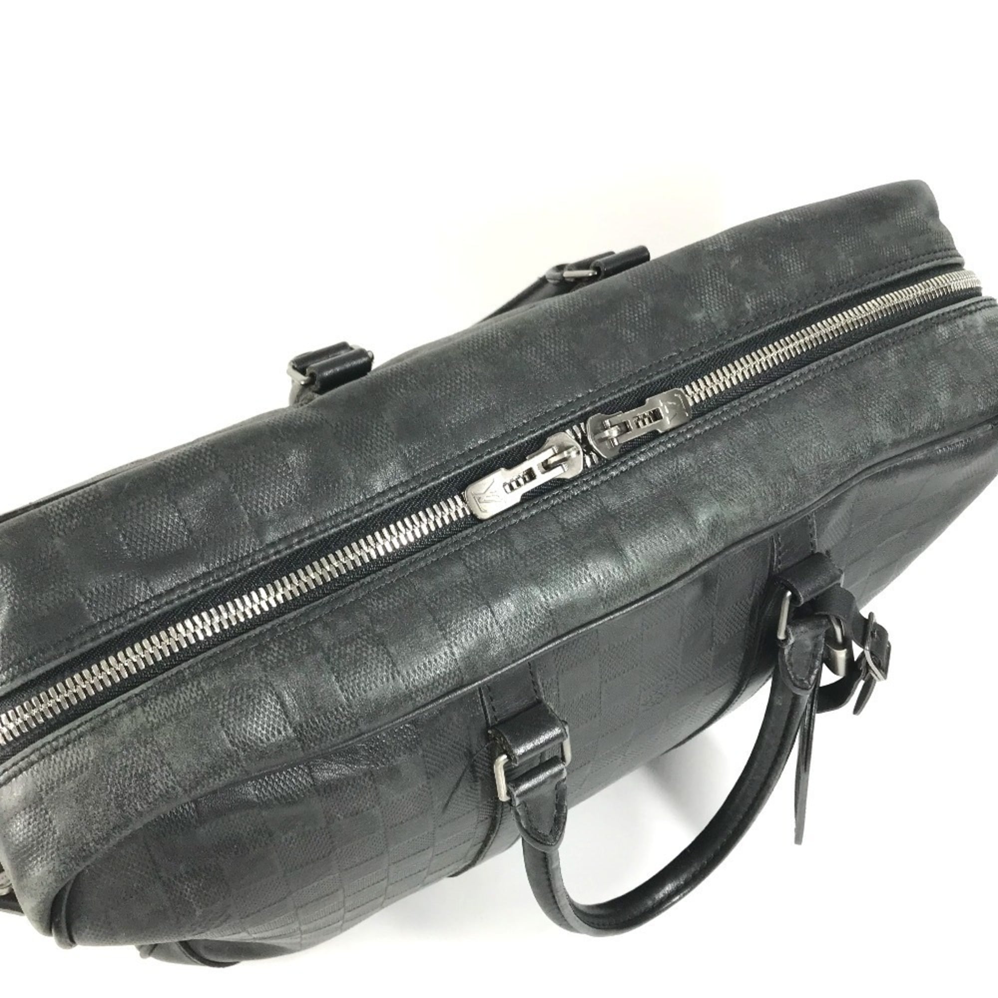Louis Vuitton Damier Infini Black Onyx Damier Infini Briefcase (Pre-Owned)