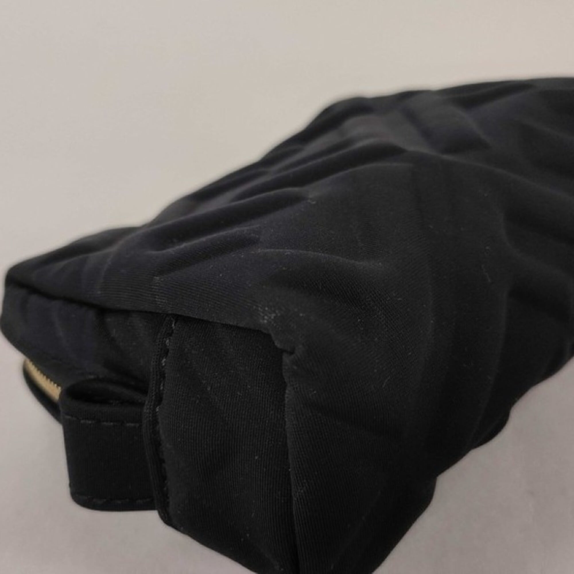 Fendi Black Canvas Pouch (Pre-Owned)
