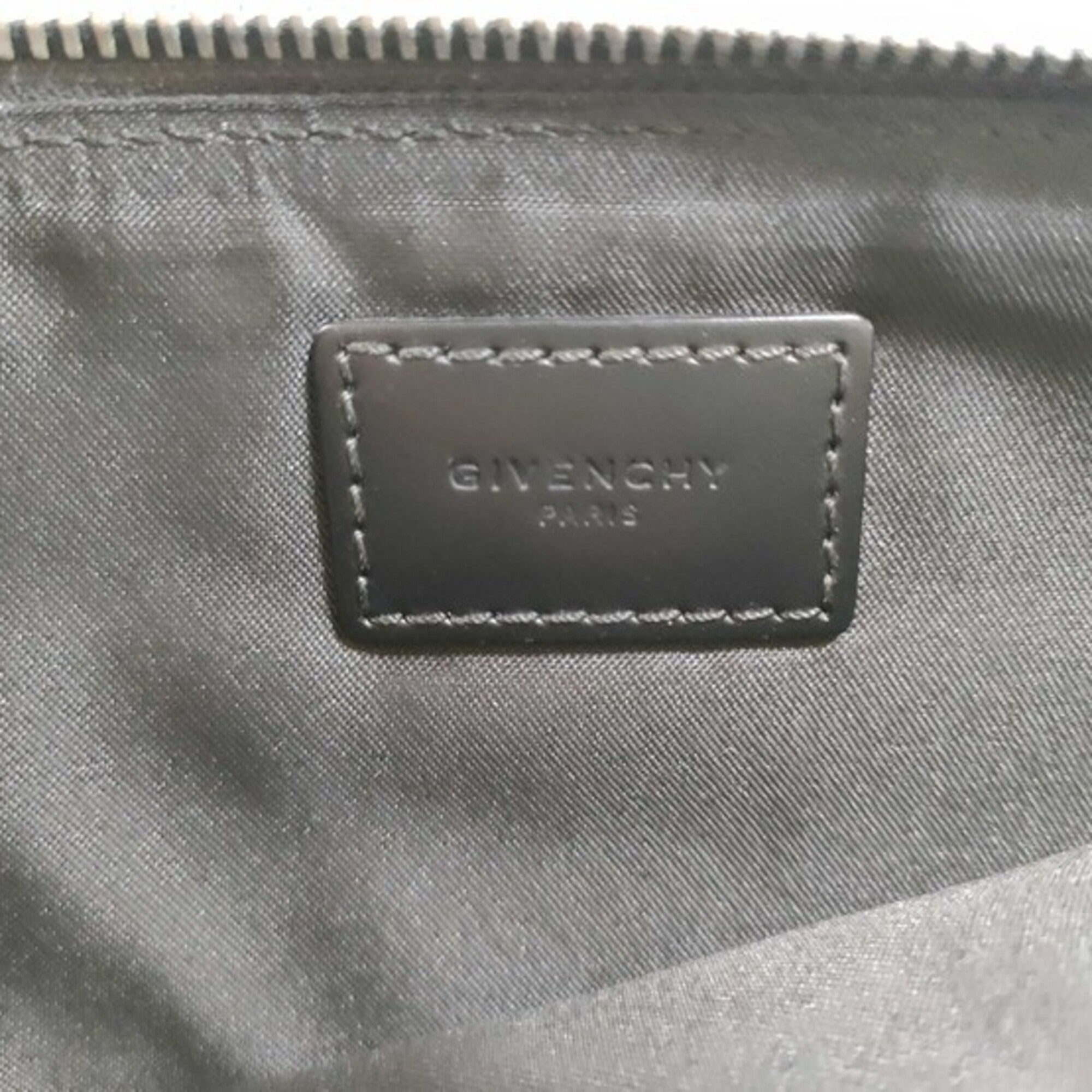 Givenchy Black Pvc Clutch Bag (Pre-Owned)