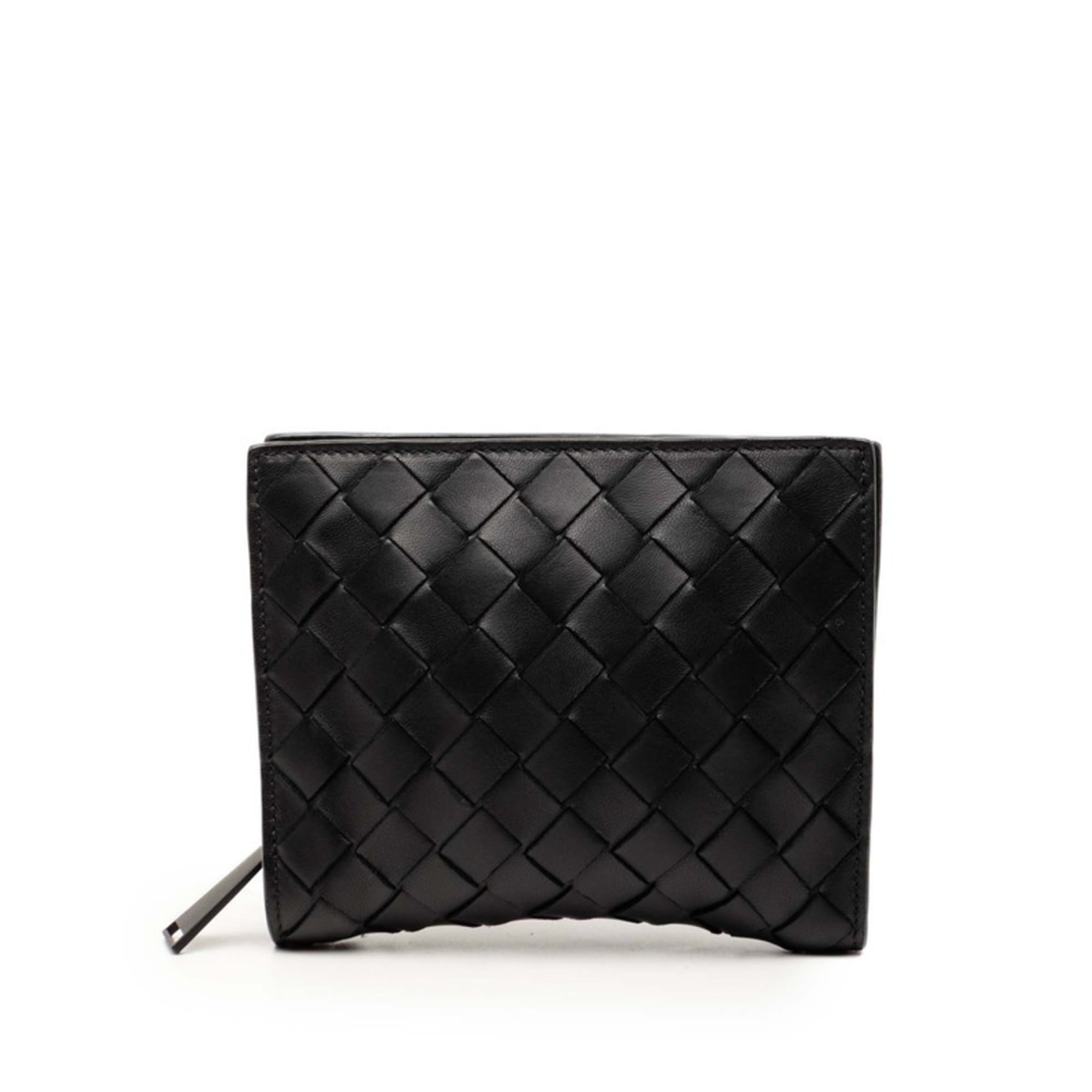 Bottega Veneta Black Khaki Leather Nylon Eco-Bag Tote Bag (Pre-Owned)