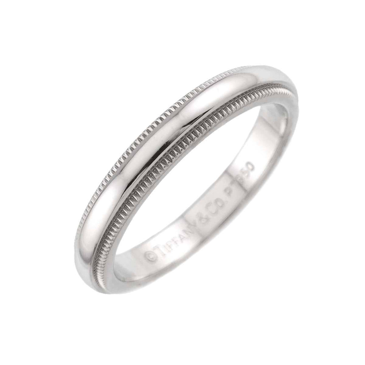 Tiffany Platinum 950 Band Ring (Pre-Owned)