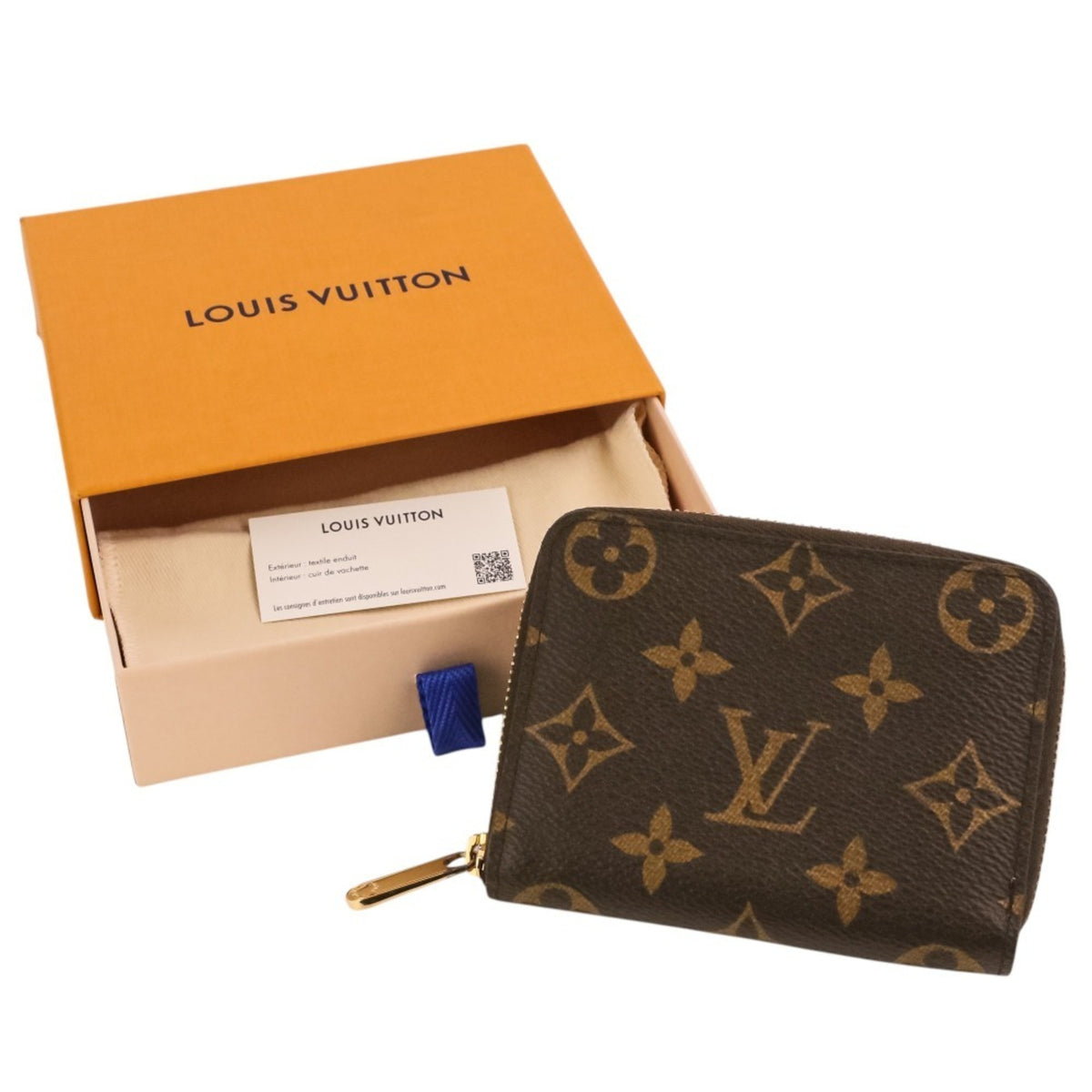 Louis Vuitton Brown Monogram Monogram Long Wallet (Bi-Fold) (Pre-Owned)