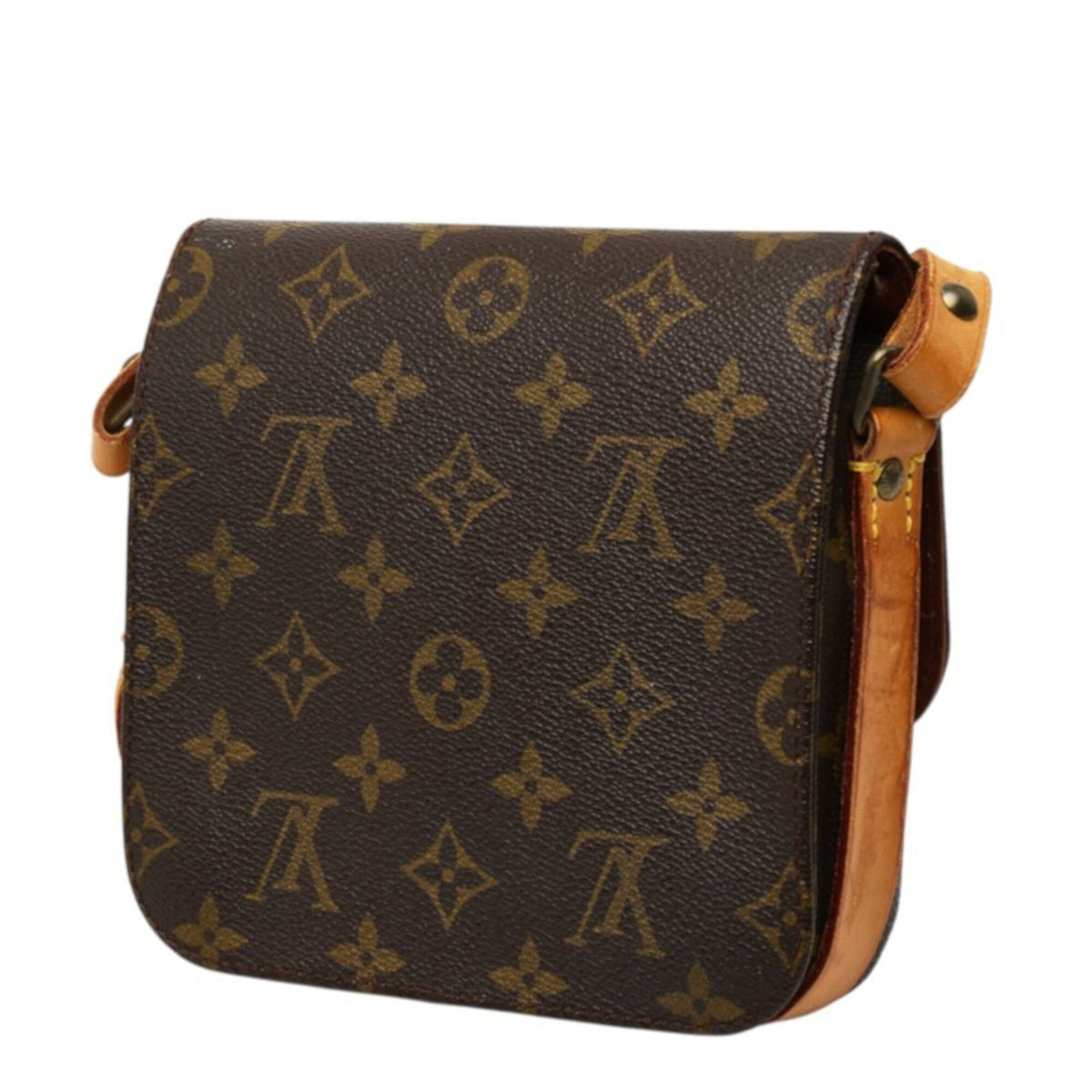 Louis Vuitton Monogram Brown Pvc Leather Shoulder Bag (Pre-Owned)
