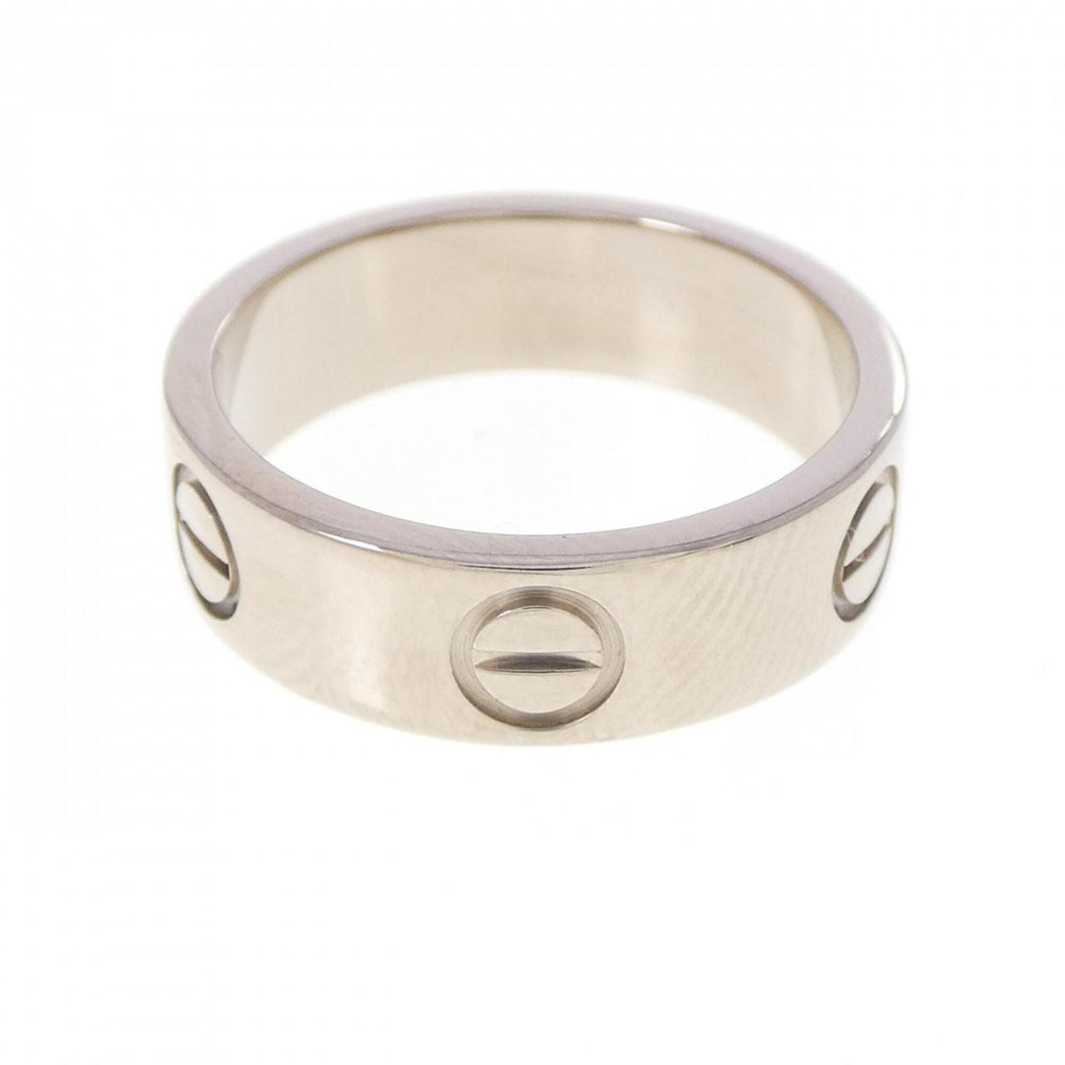 Cartier Love White Gold (18K) Band Ring (Pre-Owned)
