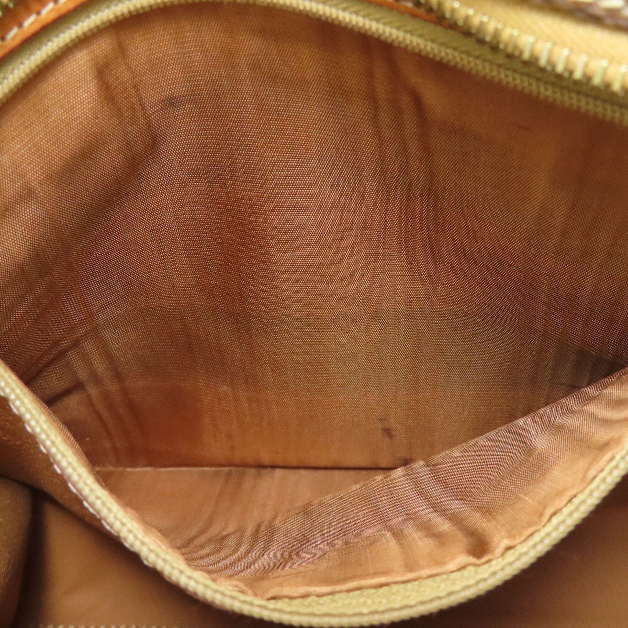 Celine Macadam Brown Pvc Handbag (Pre-Owned)