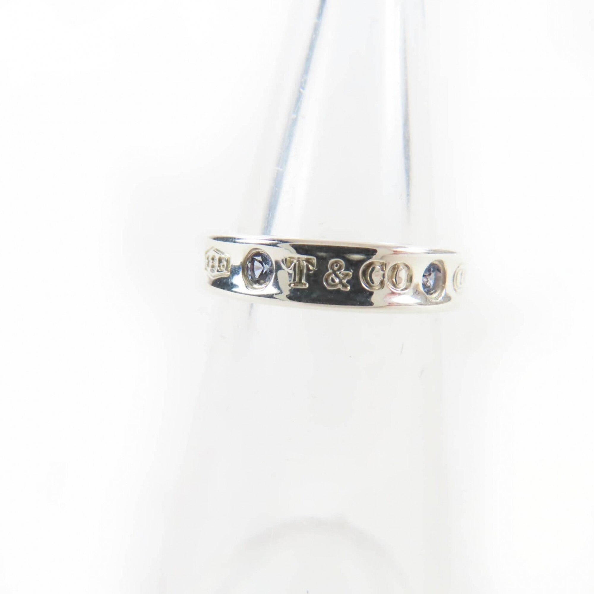 Tiffany Silver Silver 925 Band Ring (Pre-Owned)