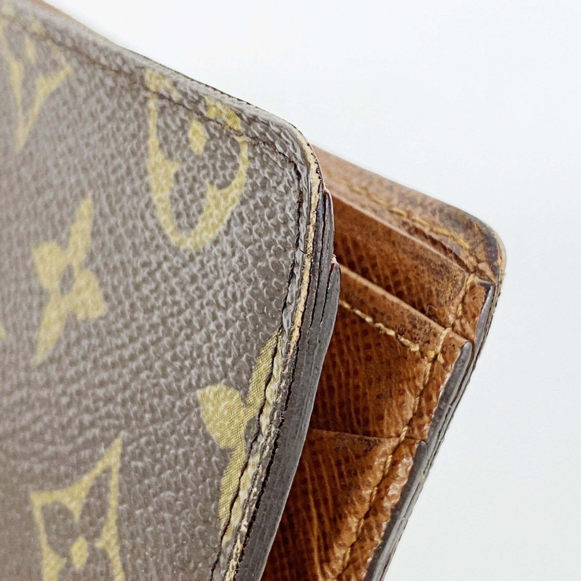 Louis Vuitton Brown Bill Wallet (Bi-Fold) (Pre-Owned)
