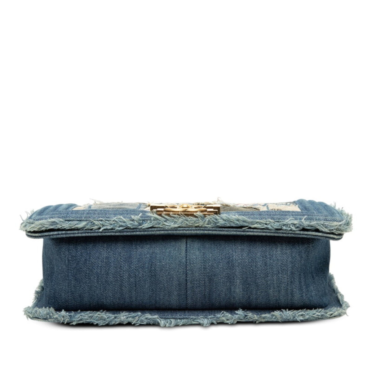 Chanel Denim Blue Denim Shoulder Bag (Pre-Owned)
