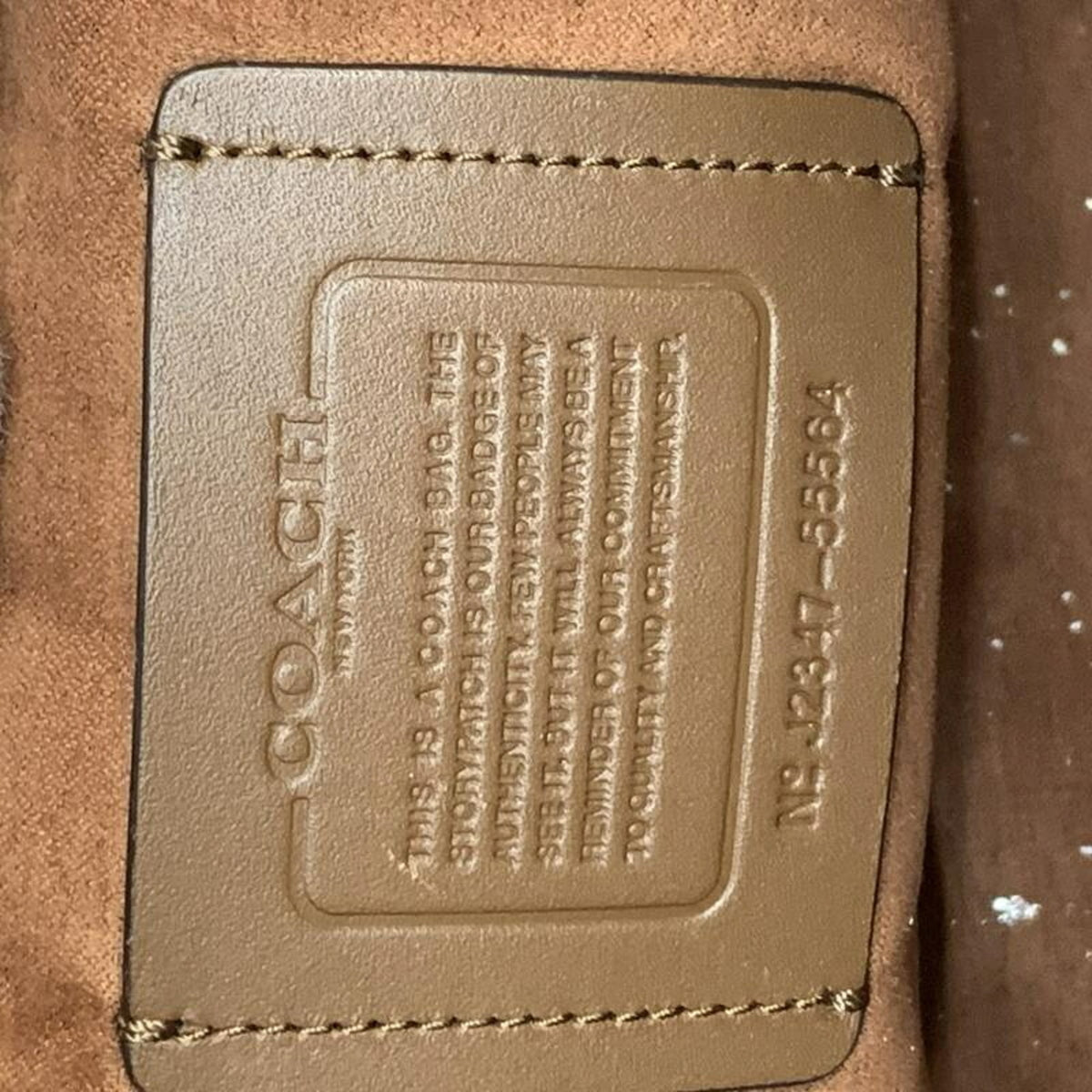 Coach Brown Tote Bag (Pre-Owned)