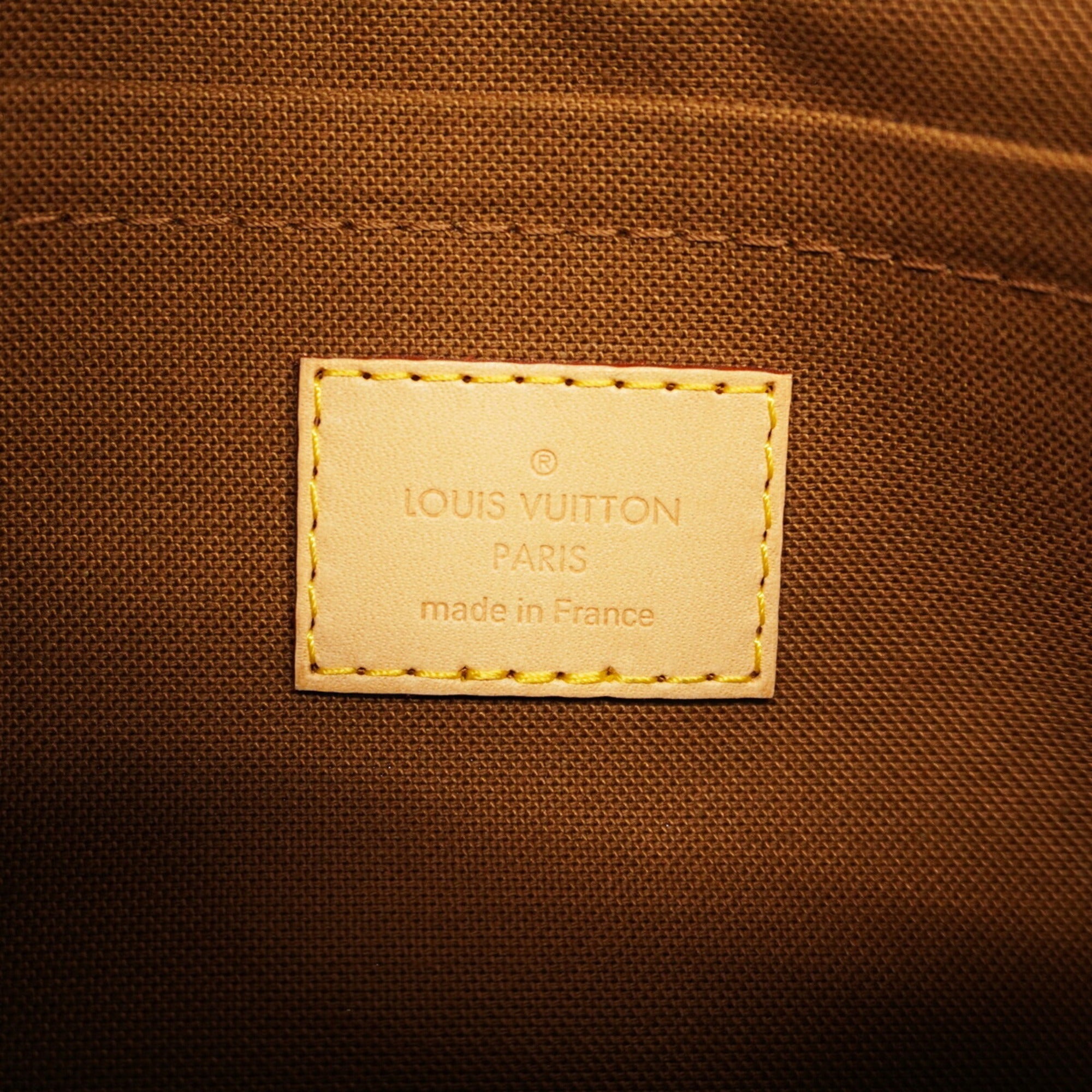 Louis Vuitton Brown Khaki Shoulder Bag (Pre-Owned)