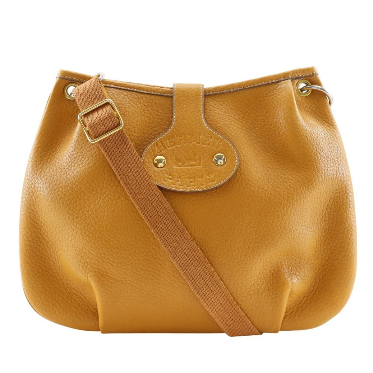 Hermes Natural Ardennes Leather Shoulder Bag (Pre-Owned)