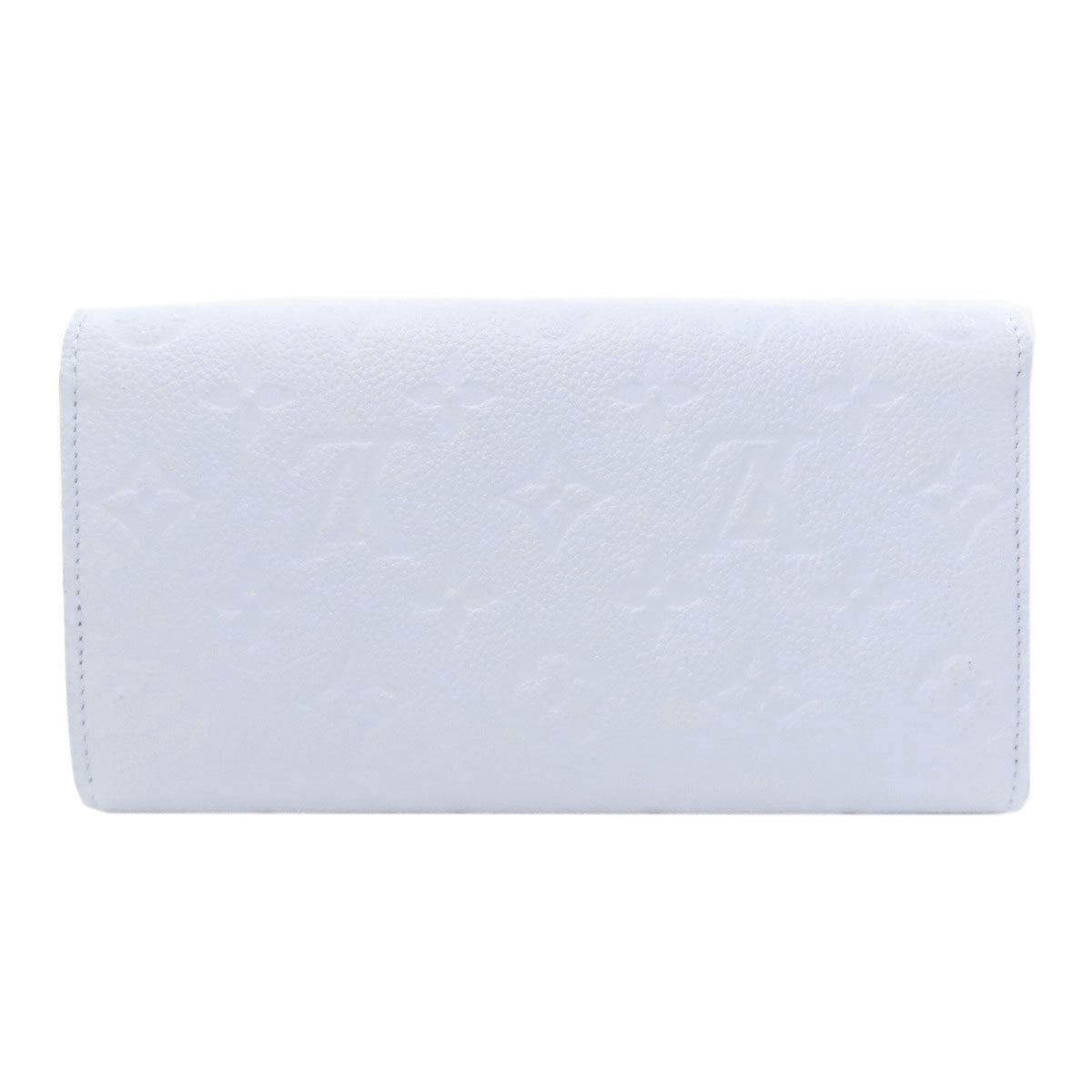 Louis Vuitton Empreinte Blue Monogram Empreinte Long Wallet (Bi-Fold) (Pre-Owned)