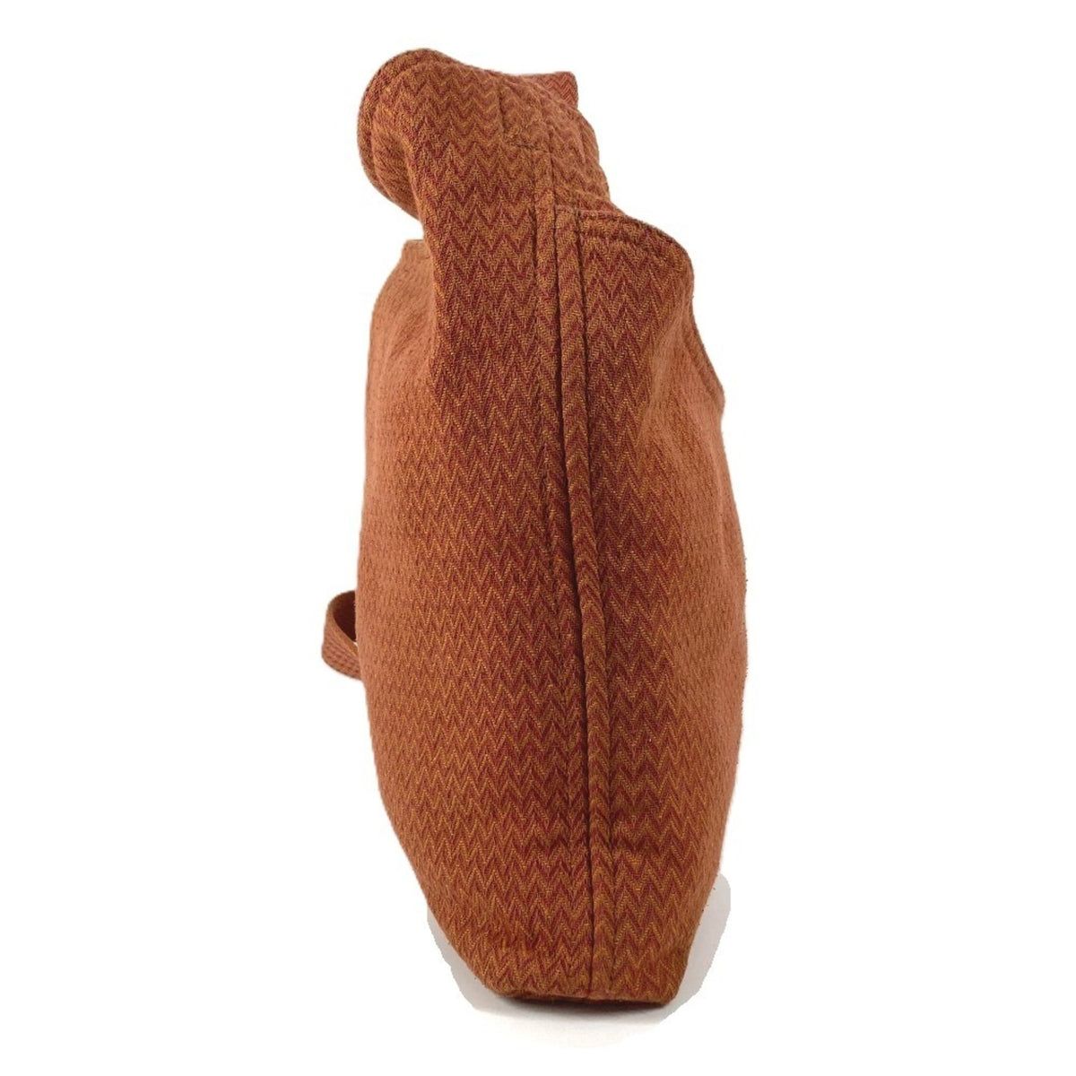 Hermes Orange Canvas Shoulder Bag (Pre-Owned)