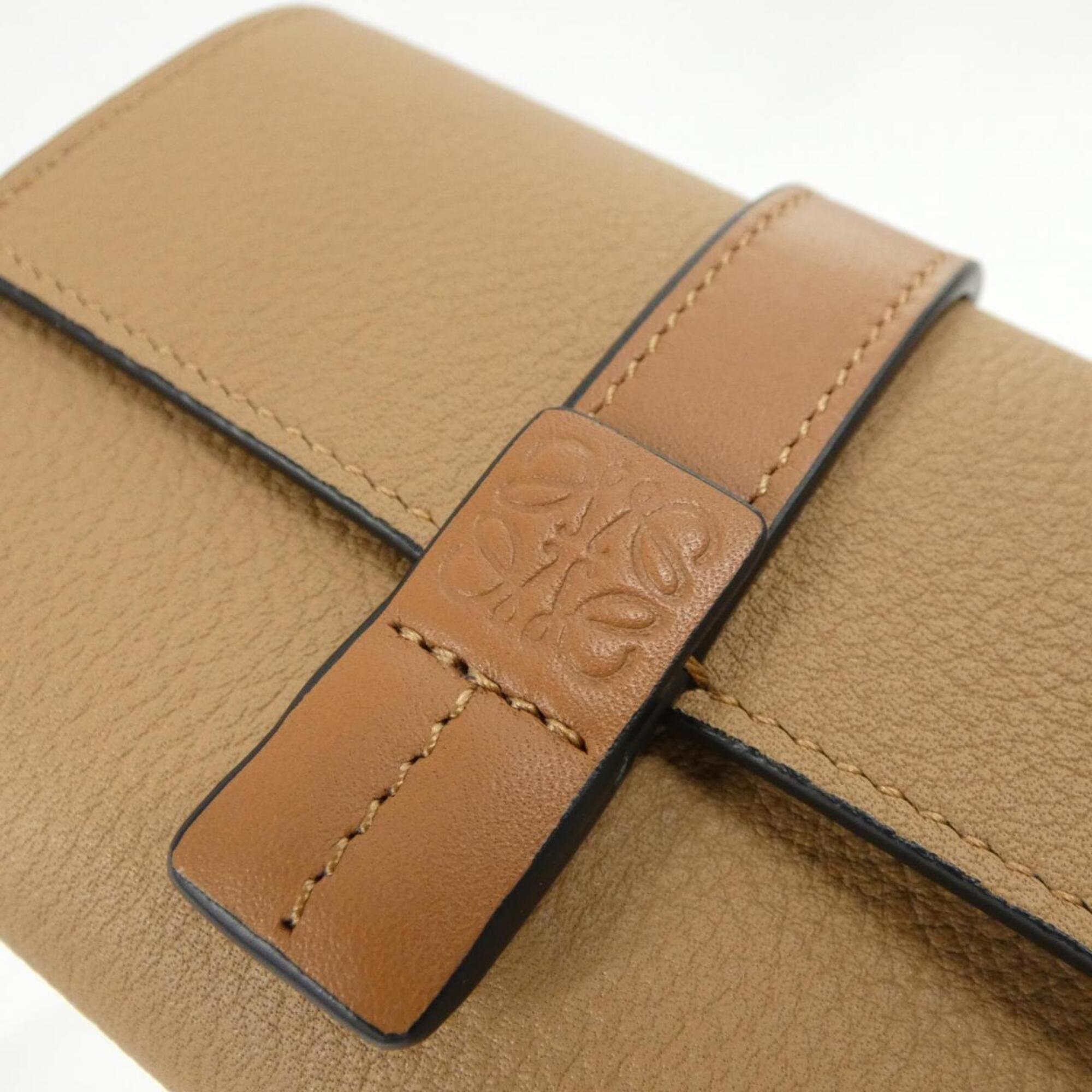 Loewe Leather Wallet (Tri-Fold) (Pre-Owned)