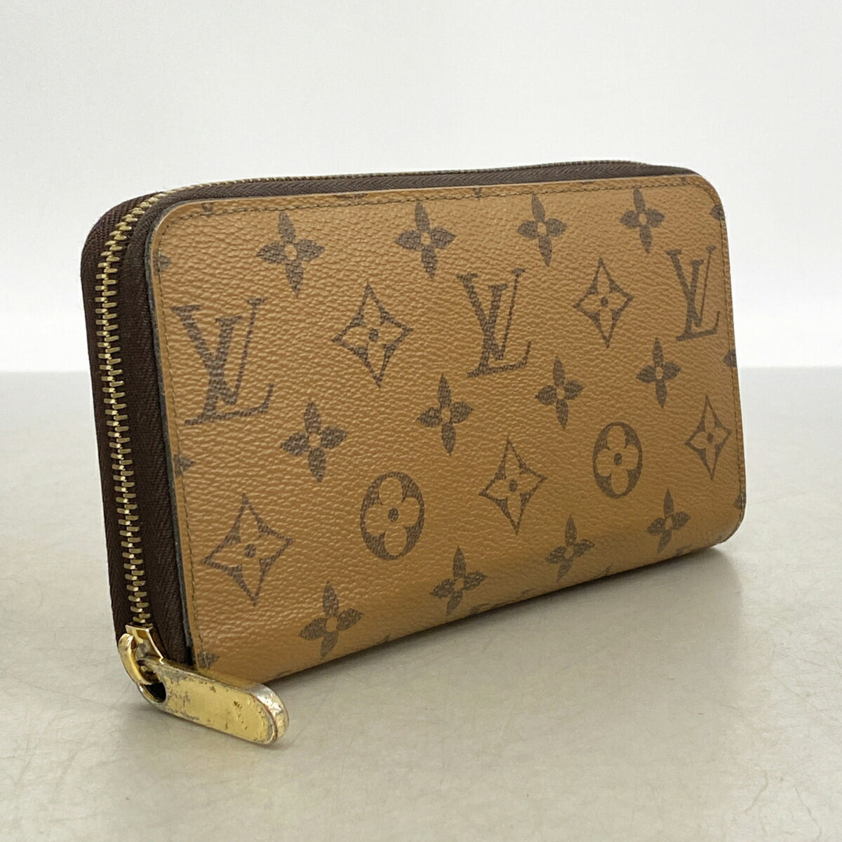 Louis Vuitton Brown Long Wallet (Bi-Fold) (Pre-Owned)
