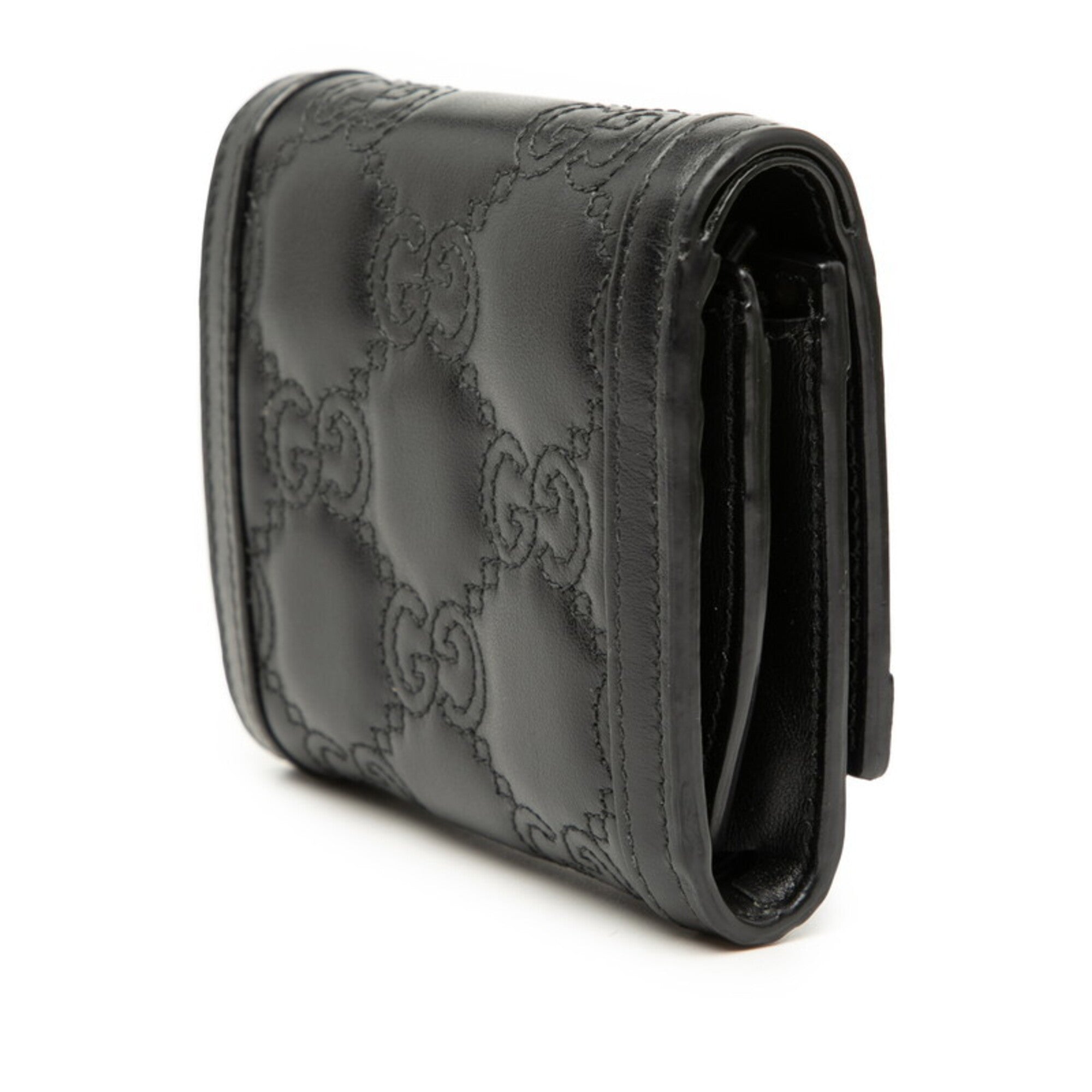 Gucci Black Leather Wallet (Bi-Fold) (Pre-Owned)