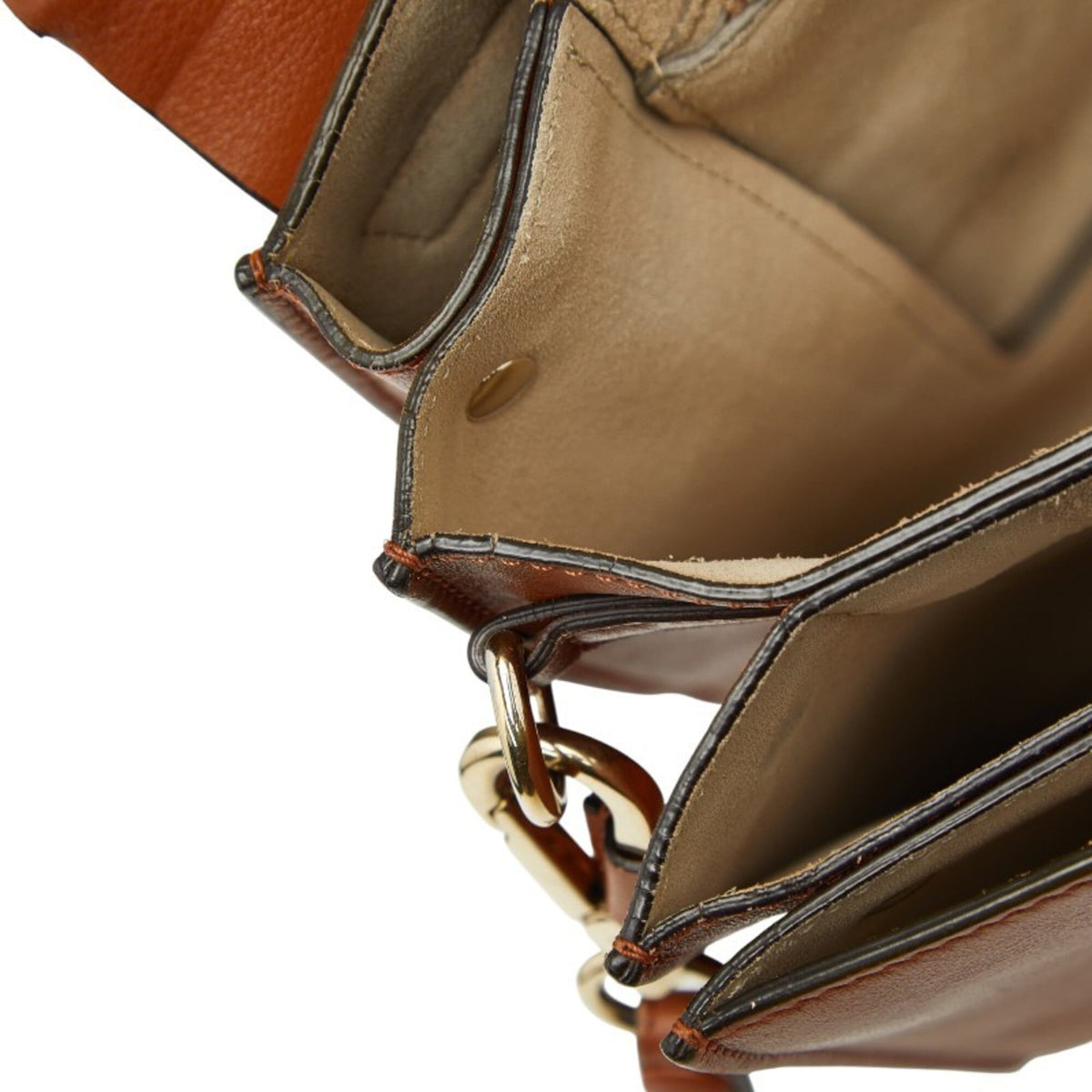 Chloé Brown Suede Leather Shoulder Bag (Pre-Owned)