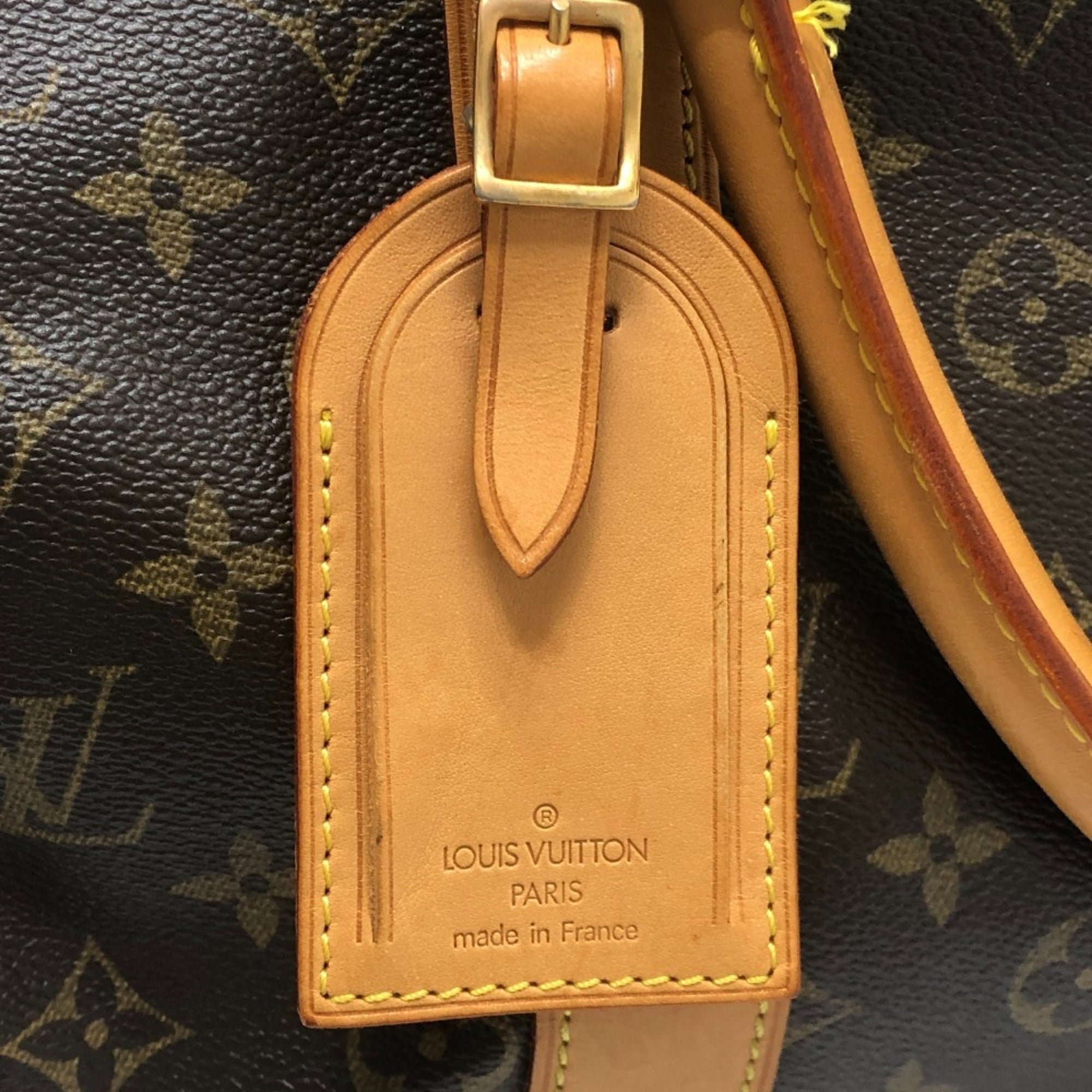Louis Vuitton Brown Monogram Canvas Boston Bag (Pre-Owned)