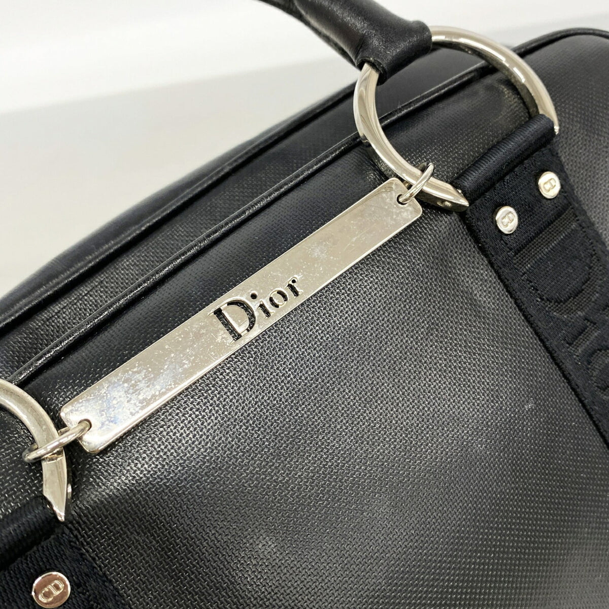 Christian Dior Black Leather Handbag (Pre-Owned)
