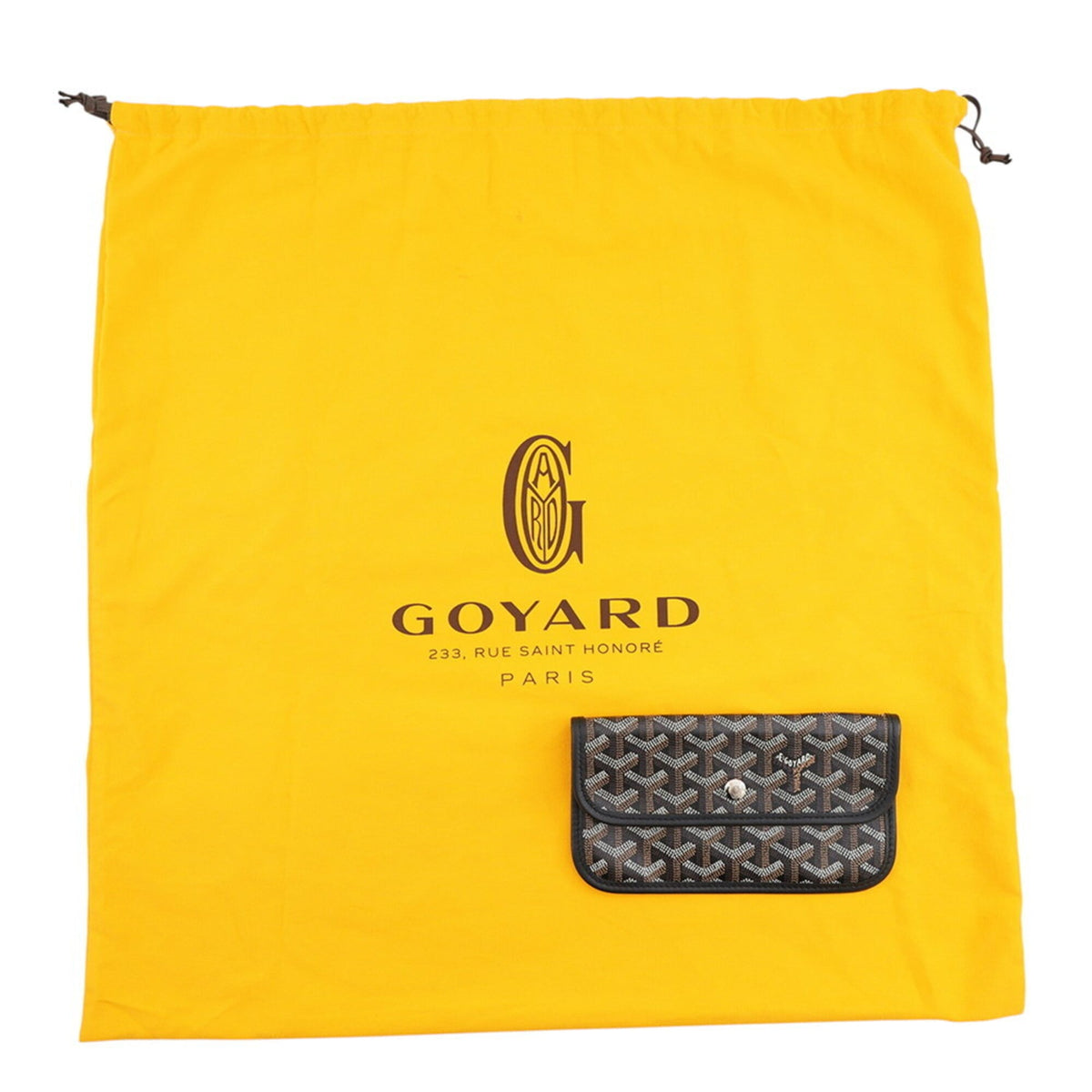 Goyard Black Pvc Leather Shoulder Bag (Pre-Owned)