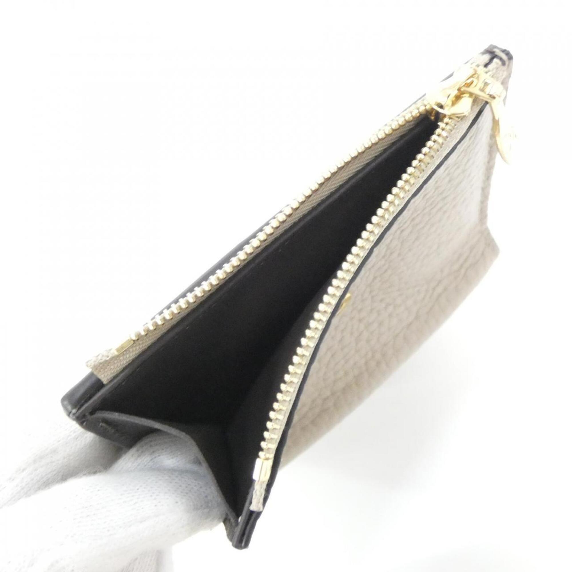 Louis Vuitton Galle Leather Wallet (Tri-Fold) (Pre-Owned)