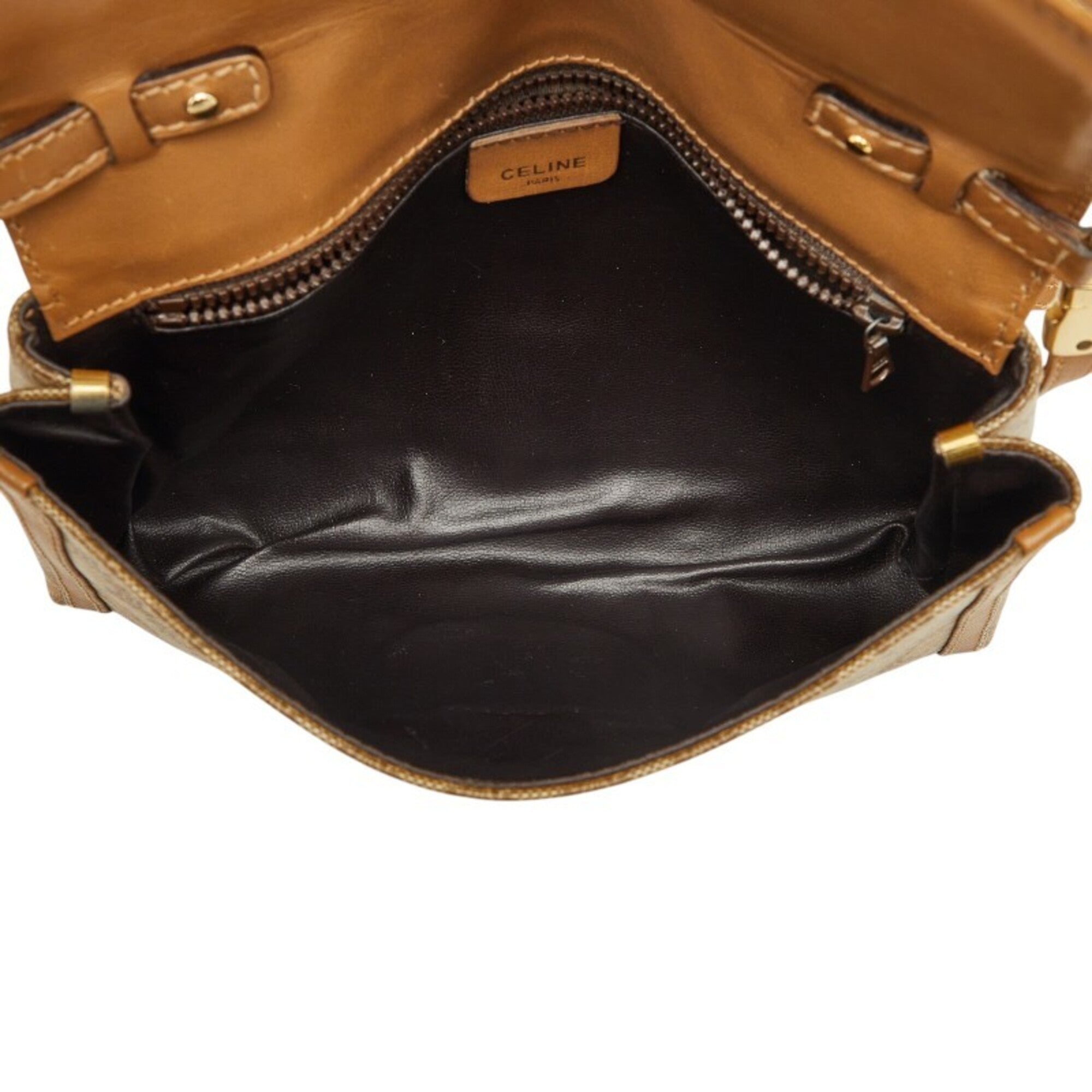 Celine Beige Pvc Leather Shoulder Bag (Pre-Owned)
