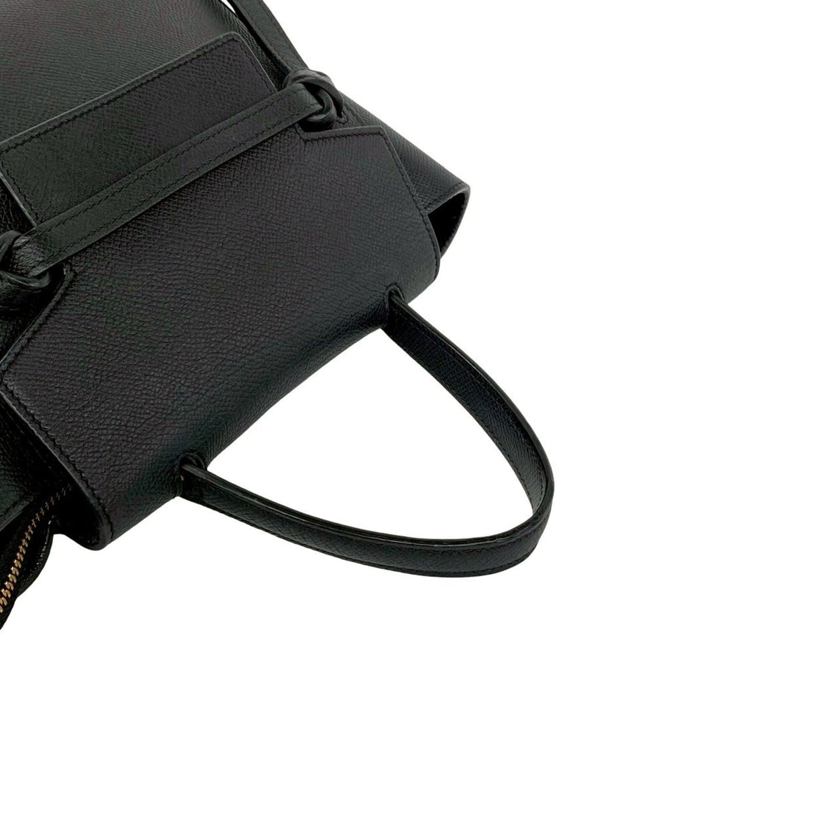 Celine Black Leather Handbag Shoulder Bag (Pre-Owned)
