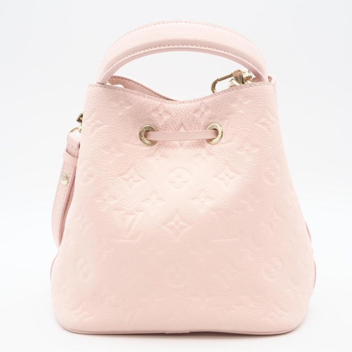 Louis Vuitton Opal Pink Leather Shoulder Bag (Pre-Owned)