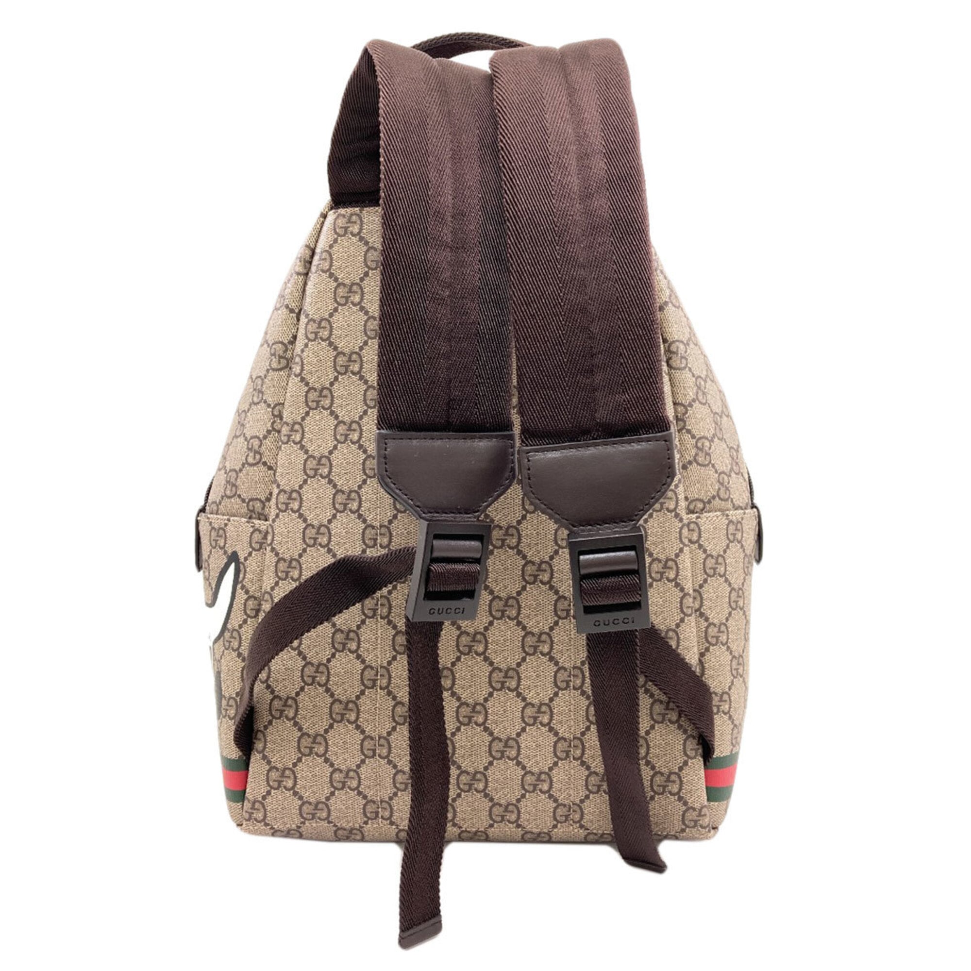 Gucci Brown Pvc Backpack (Pre-Owned)