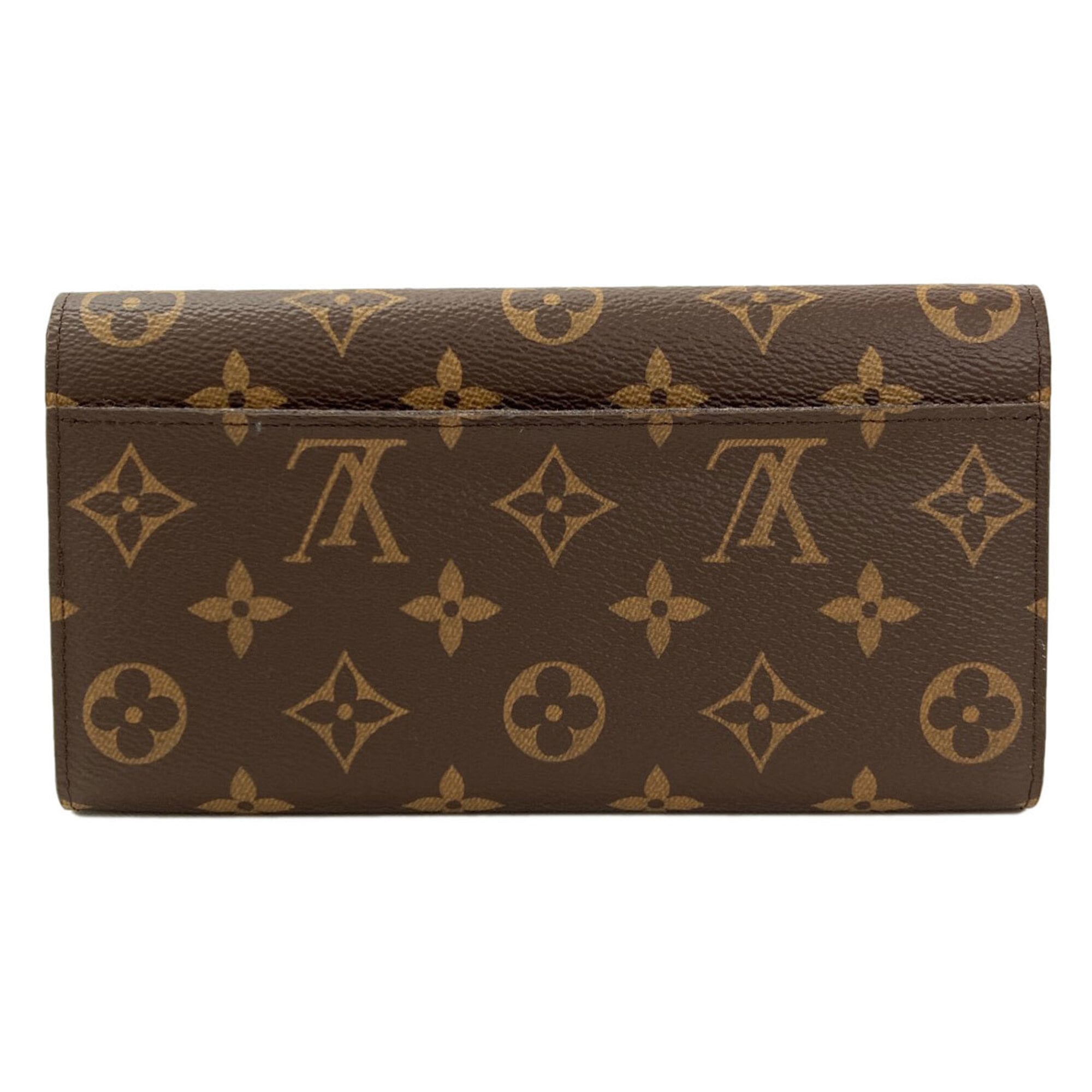 Louis Vuitton Fuchsia Monogram Monogram Long Wallet (Bi-Fold) (Pre-Owned)