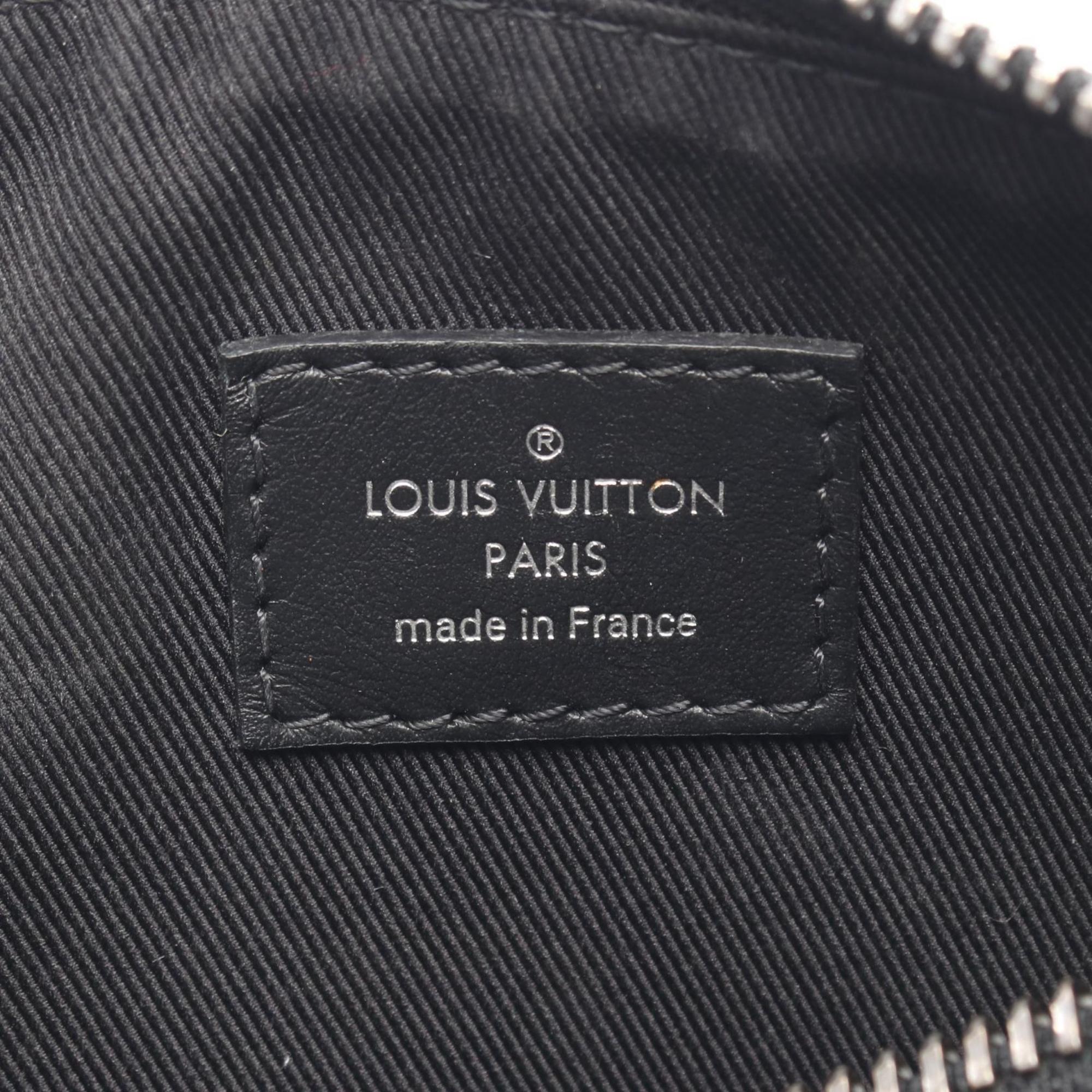 Louis Vuitton Black Monogram Eclipse Coated Canvas Leather Handbag (Pre-Owned)