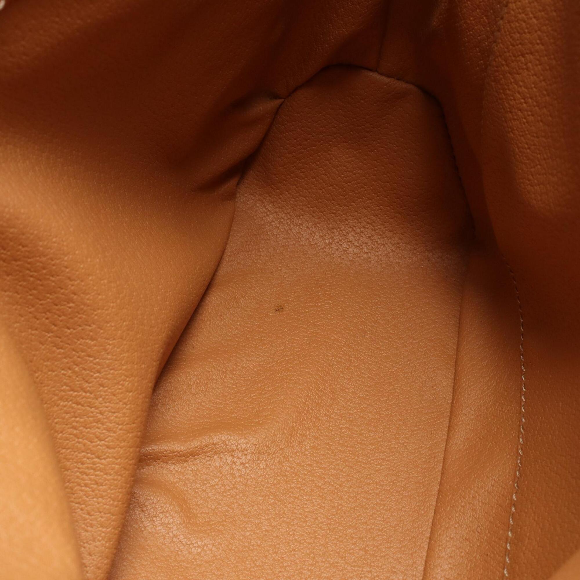 Celine Brown Coated Canvas Leather Handbag (Pre-Owned)
