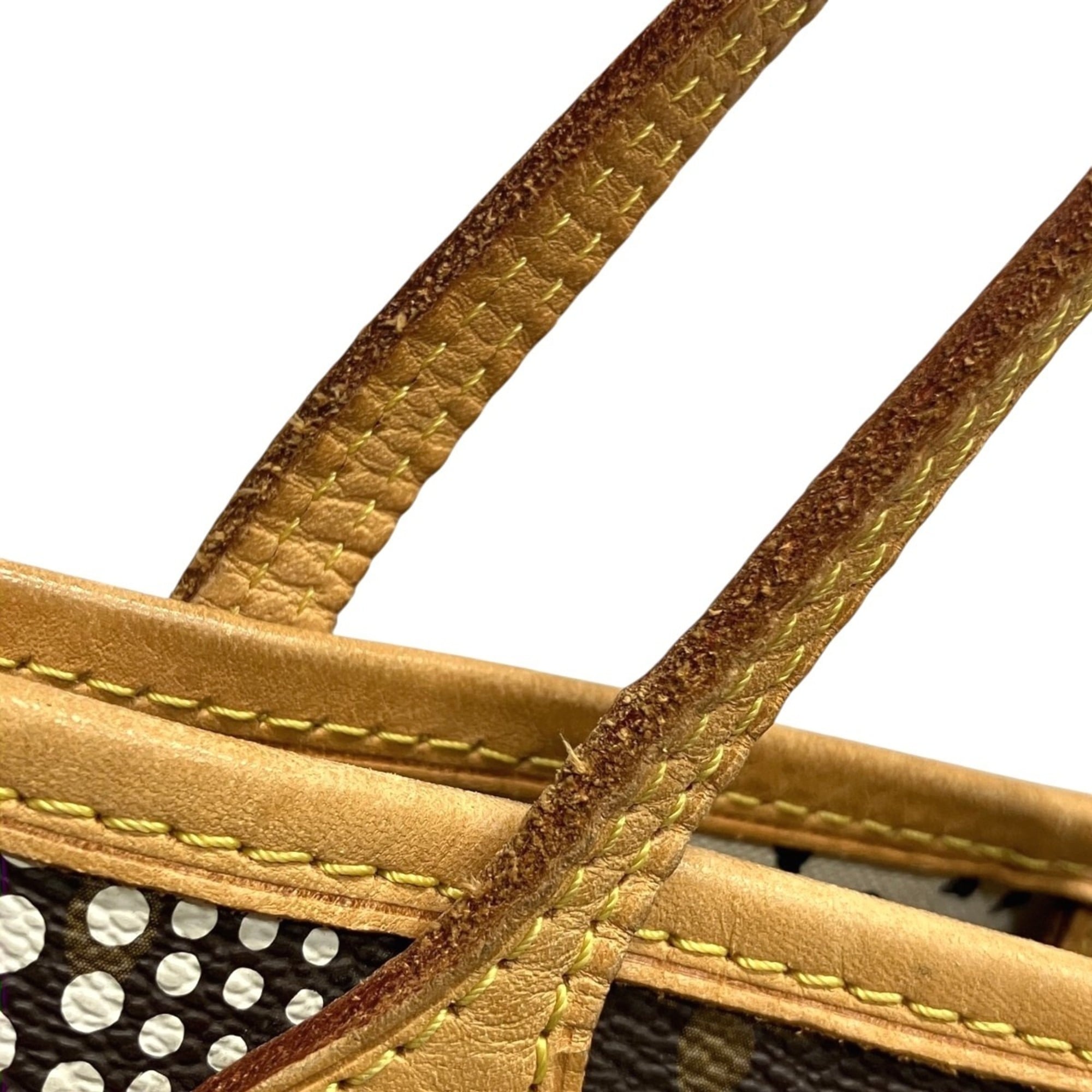 Louis Vuitton Blanc Marron Monogram Tote Bag (Pre-Owned)