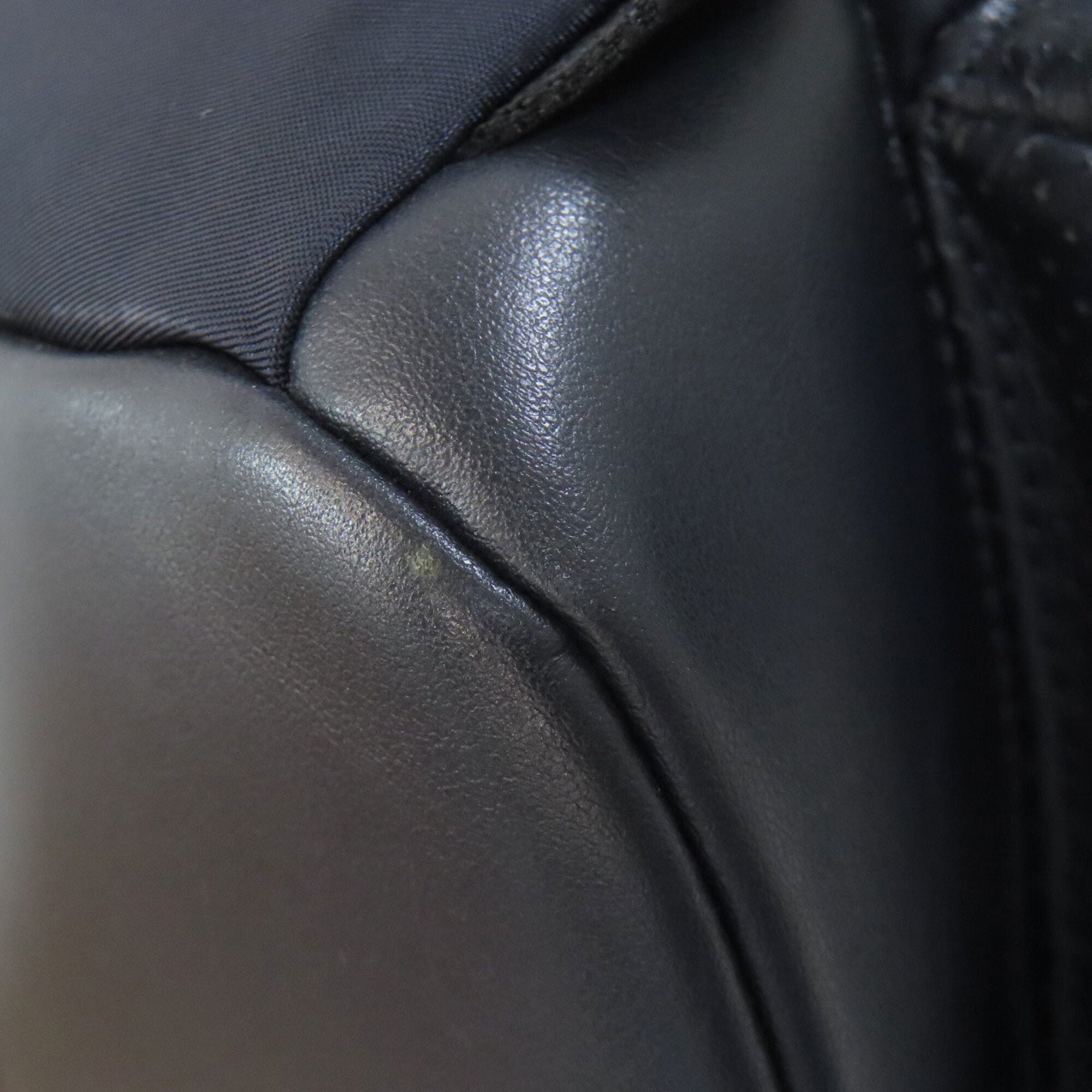 Coach Blue Navy Leather Backpack (Pre-Owned)
