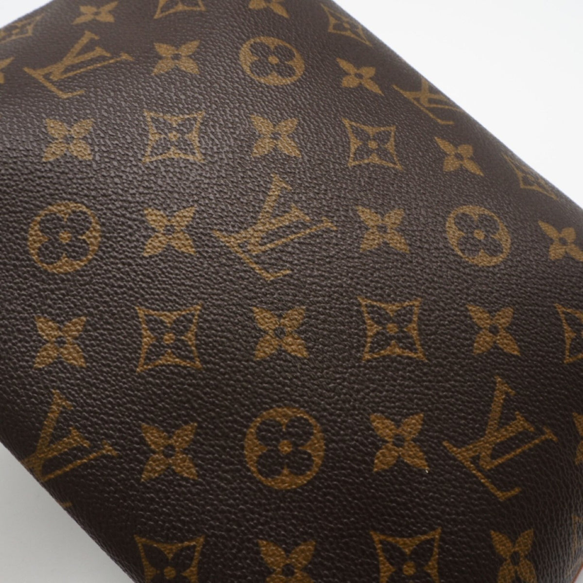 Louis Vuitton Monogram Brown Coated Canvas Leather Shoulder Bag (Pre-Owned)