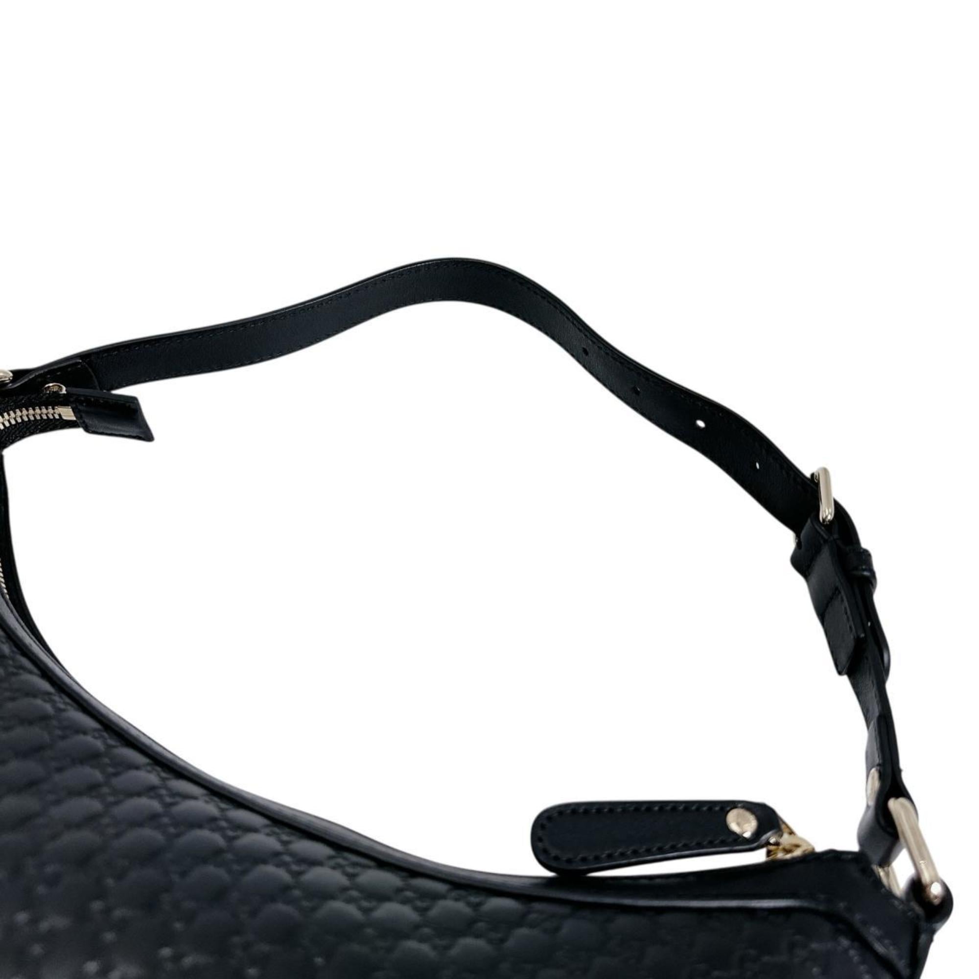 Gucci Black Leather Shoulder Bag (Pre-Owned)