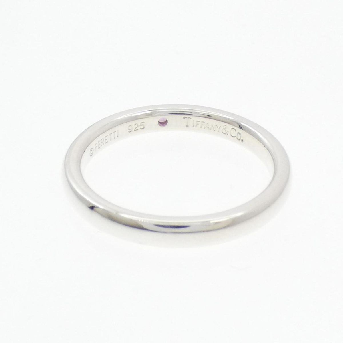 Tiffany Silver 925 Band Ring (Pre-Owned)