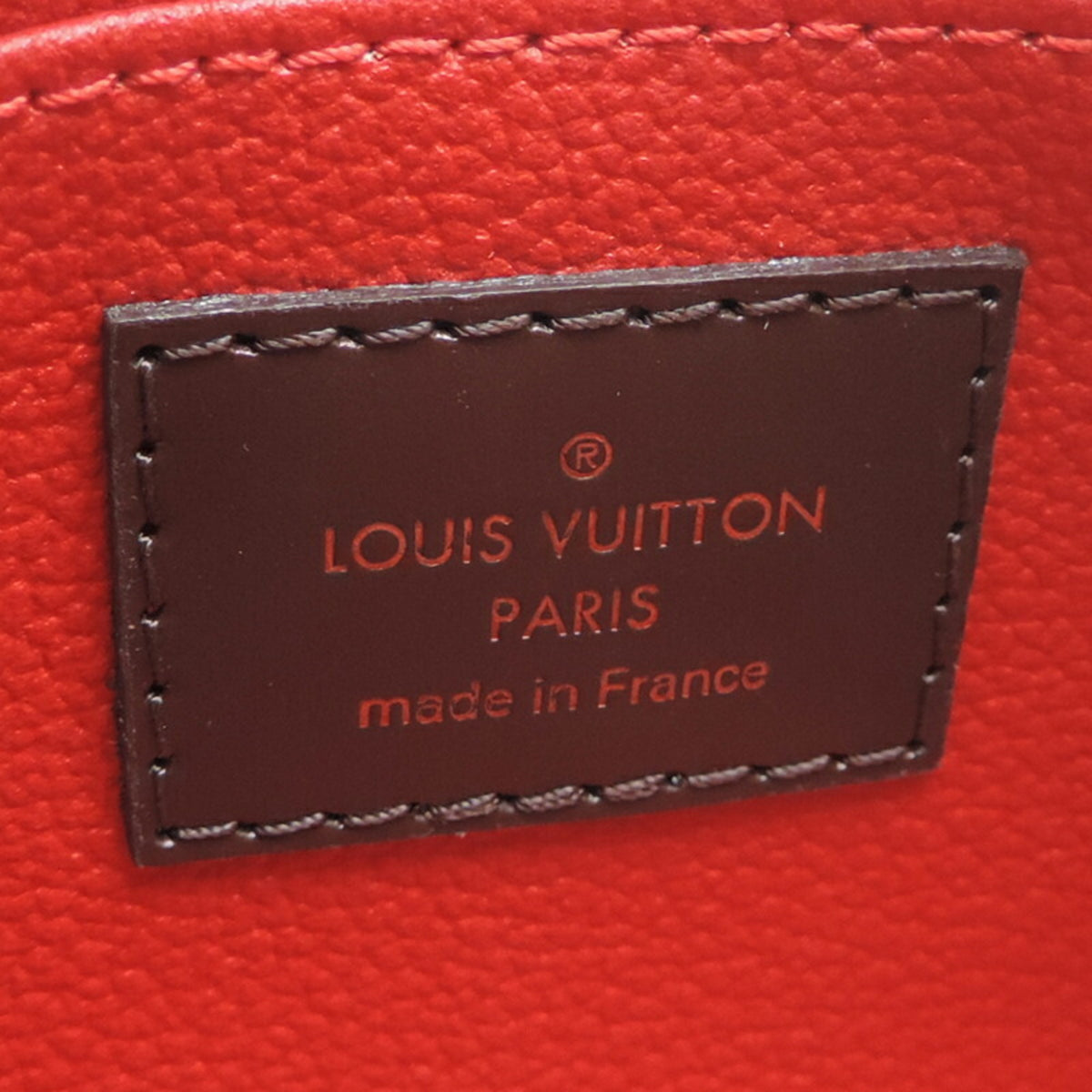 Louis Vuitton Brown Ebene Damier Canvas Pochette Pouch (Pre-Owned)