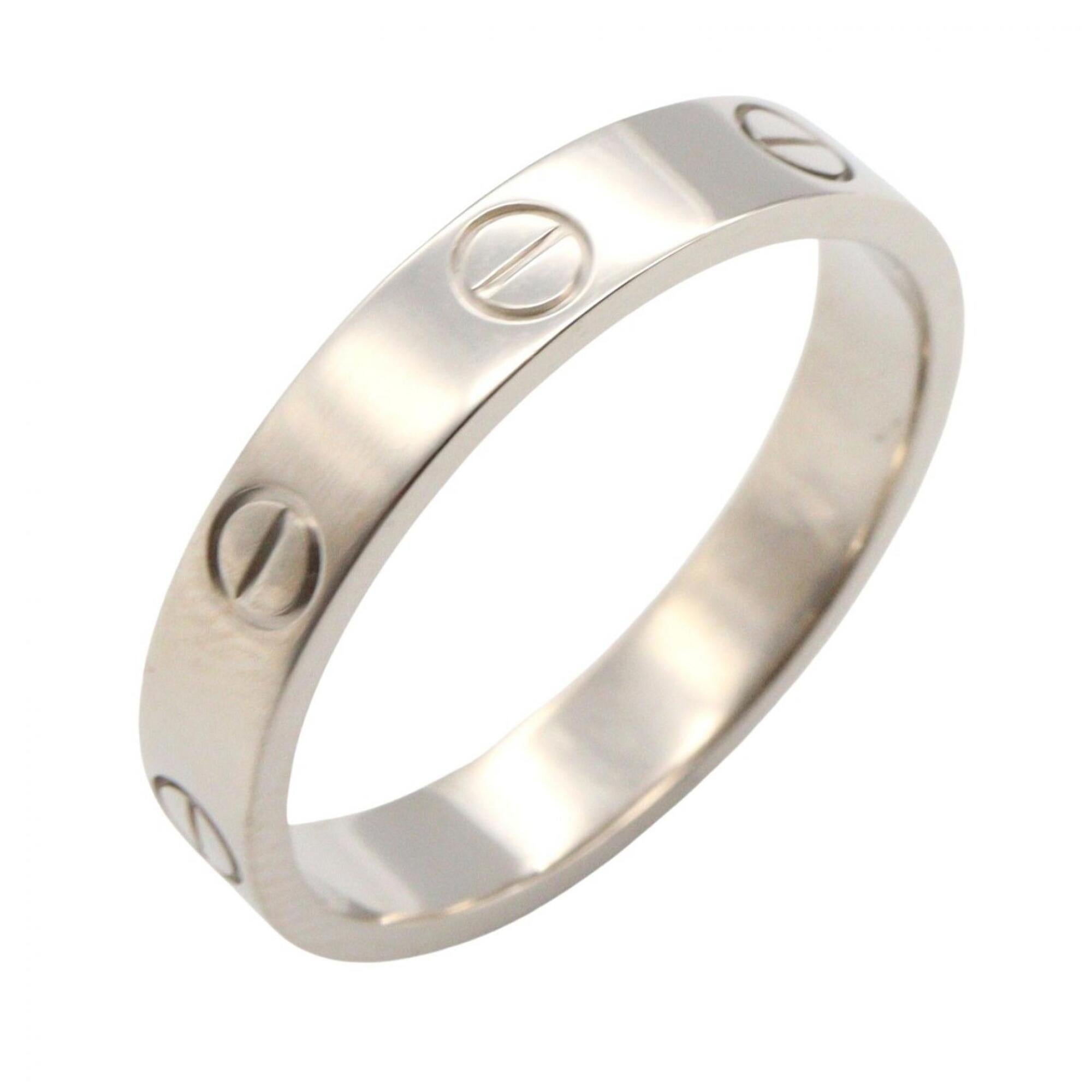 Cartier Silver White Gold (18K) Band Ring (Pre-Owned)
