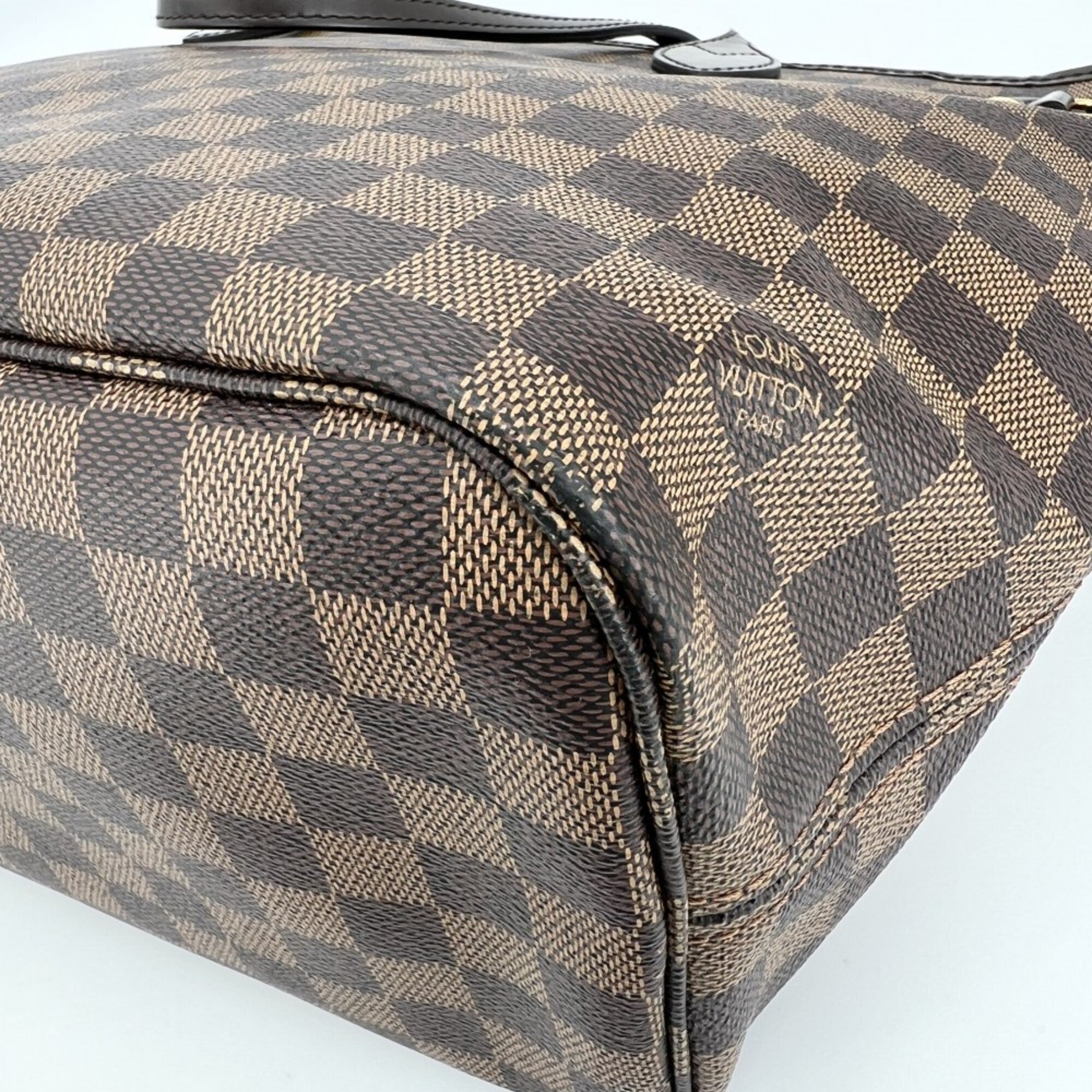 Louis Vuitton Brown Damier Canvas Damier Canvas Handbag Tote Bag (Pre-Owned)