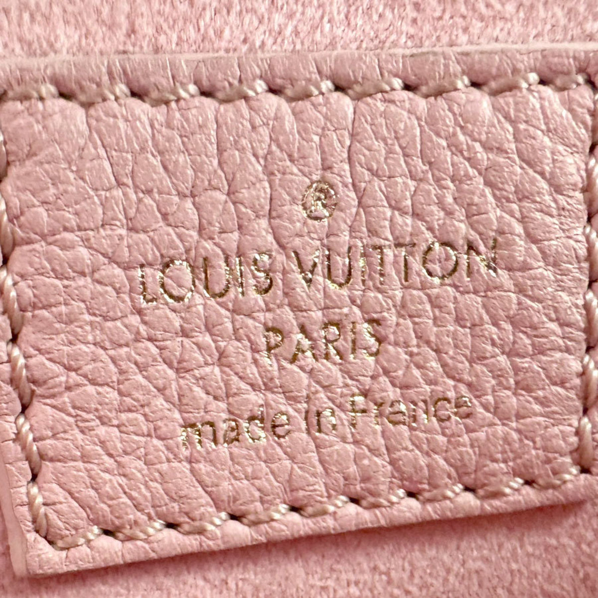 Louis Vuitton Pink Leather Handbag Shoulder Bag (Pre-Owned)