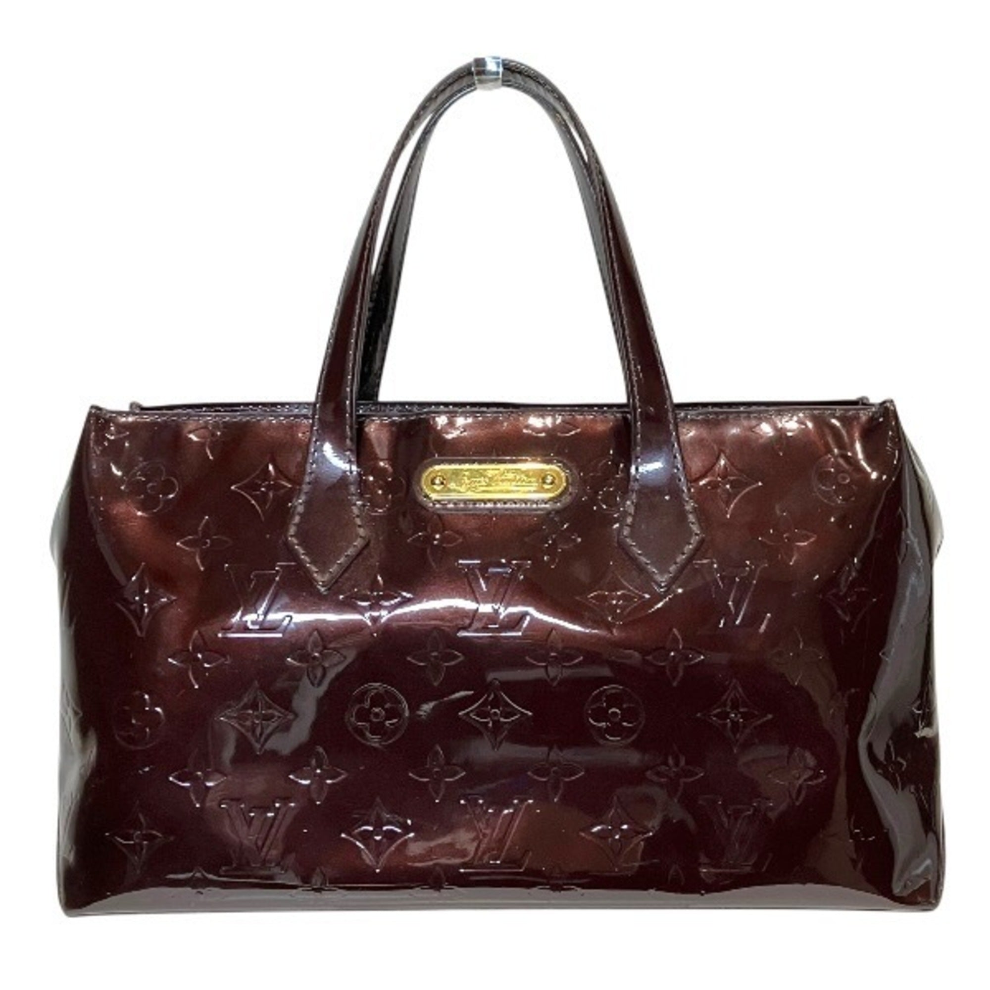 Louis Vuitton Amarante Leather Handbag (Pre-Owned)