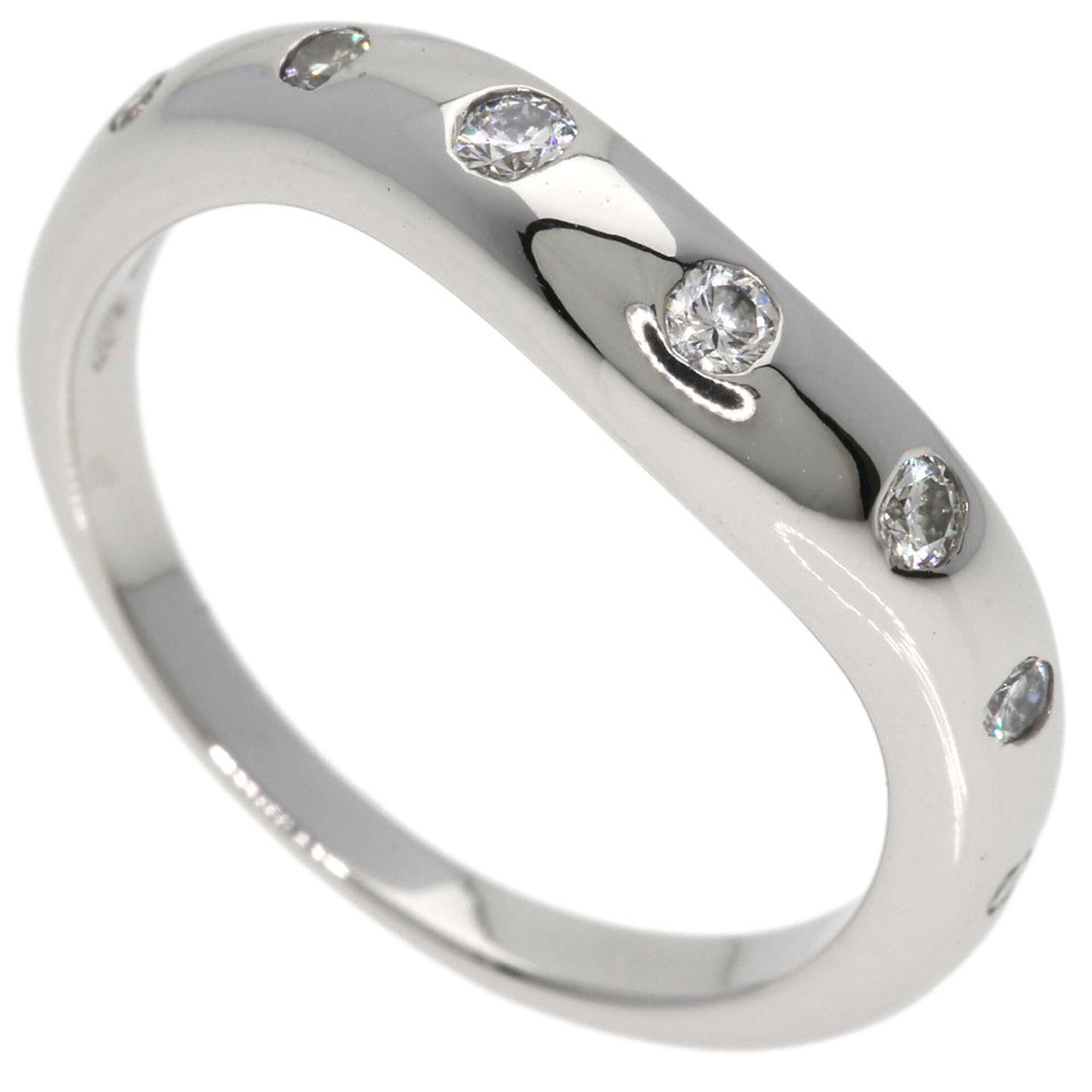 Bvlgari Platinum 950 Band Ring (Pre-Owned)