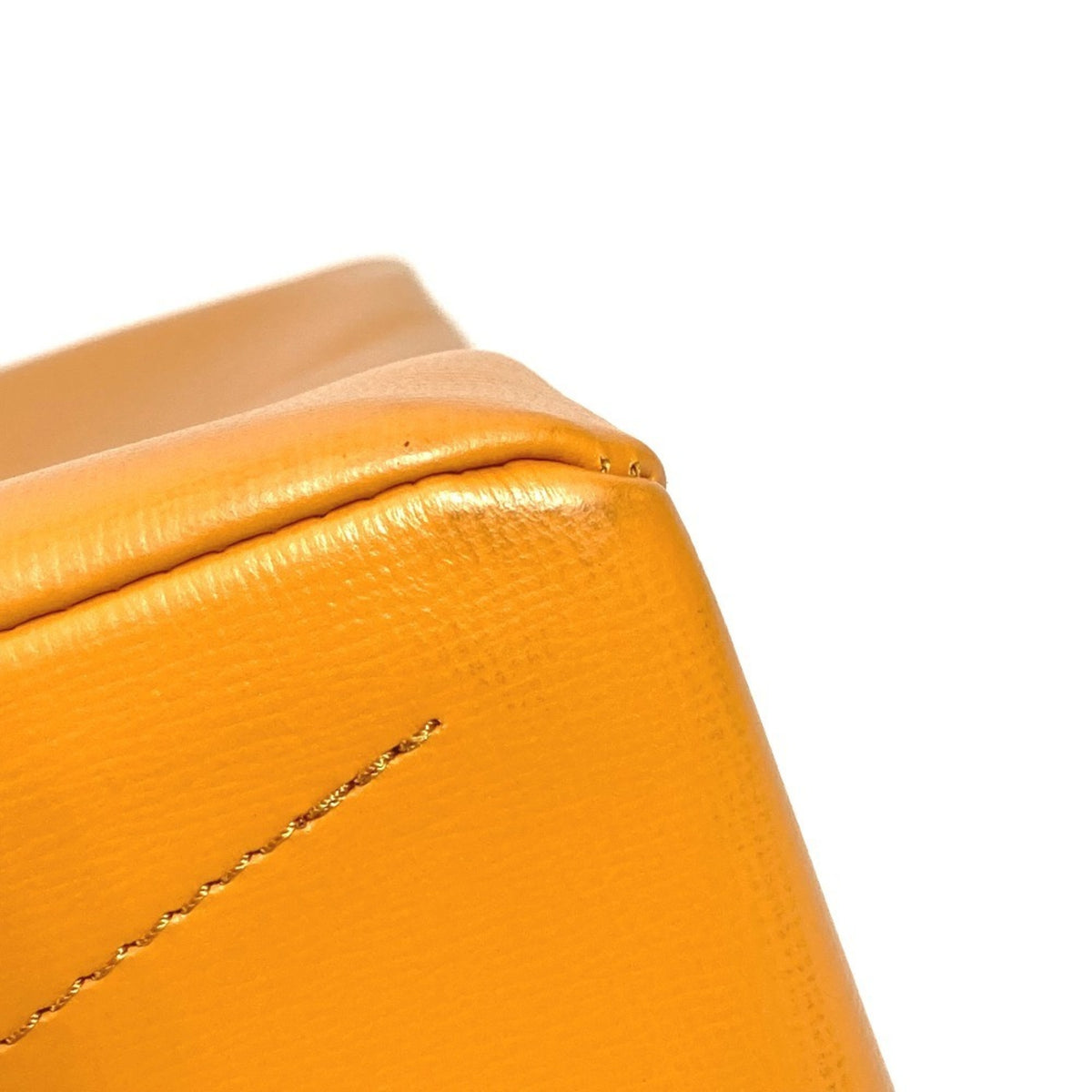 Louis Vuitton Orange Leather Shoulder Bag Tote Bag (Pre-Owned)