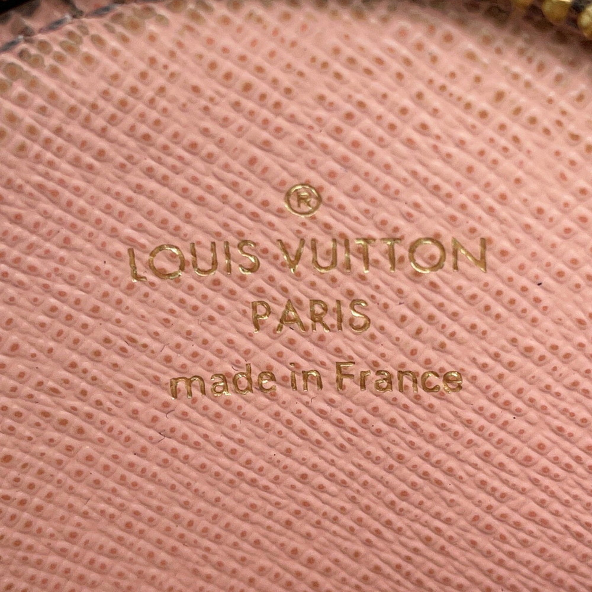 Louis Vuitton Brown Multi-Color Monogram Coin Purse/Coin Case (Pre-Owned)