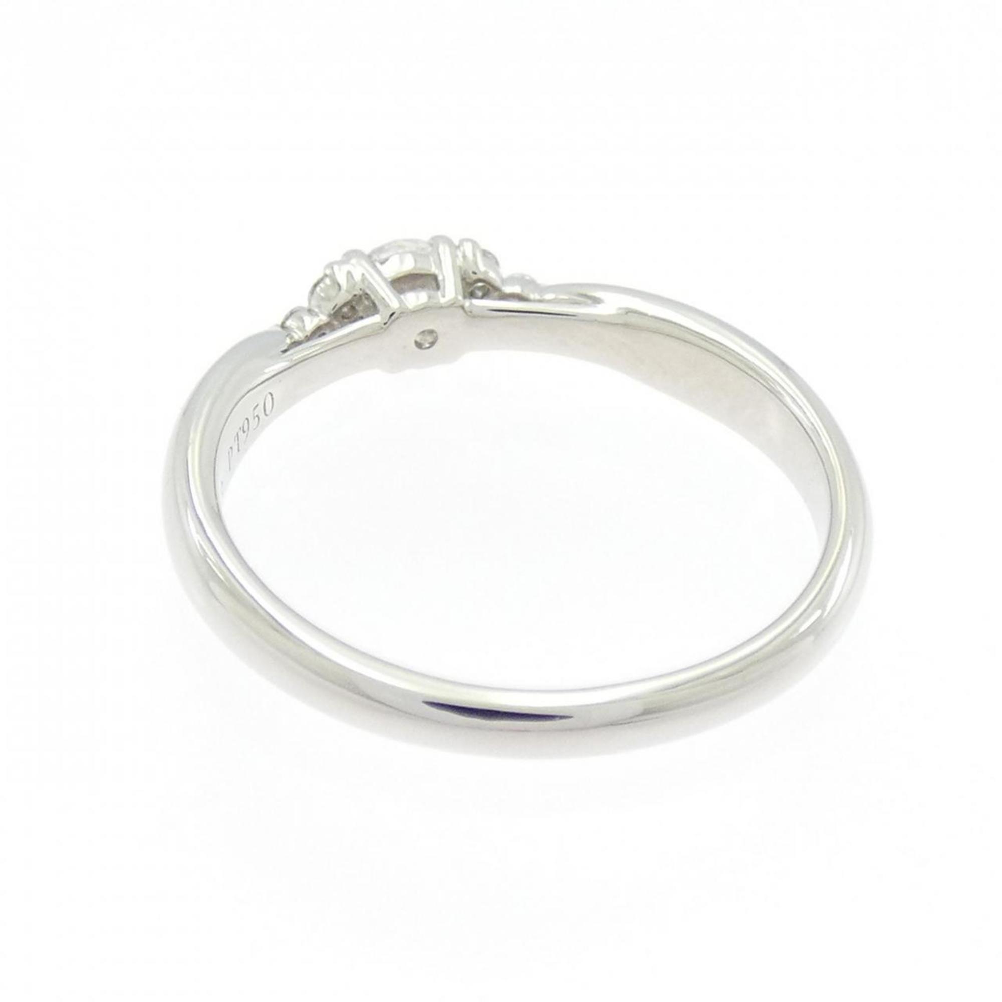 Tiffany Platinum Platinum 950 Band Ring (Pre-Owned)