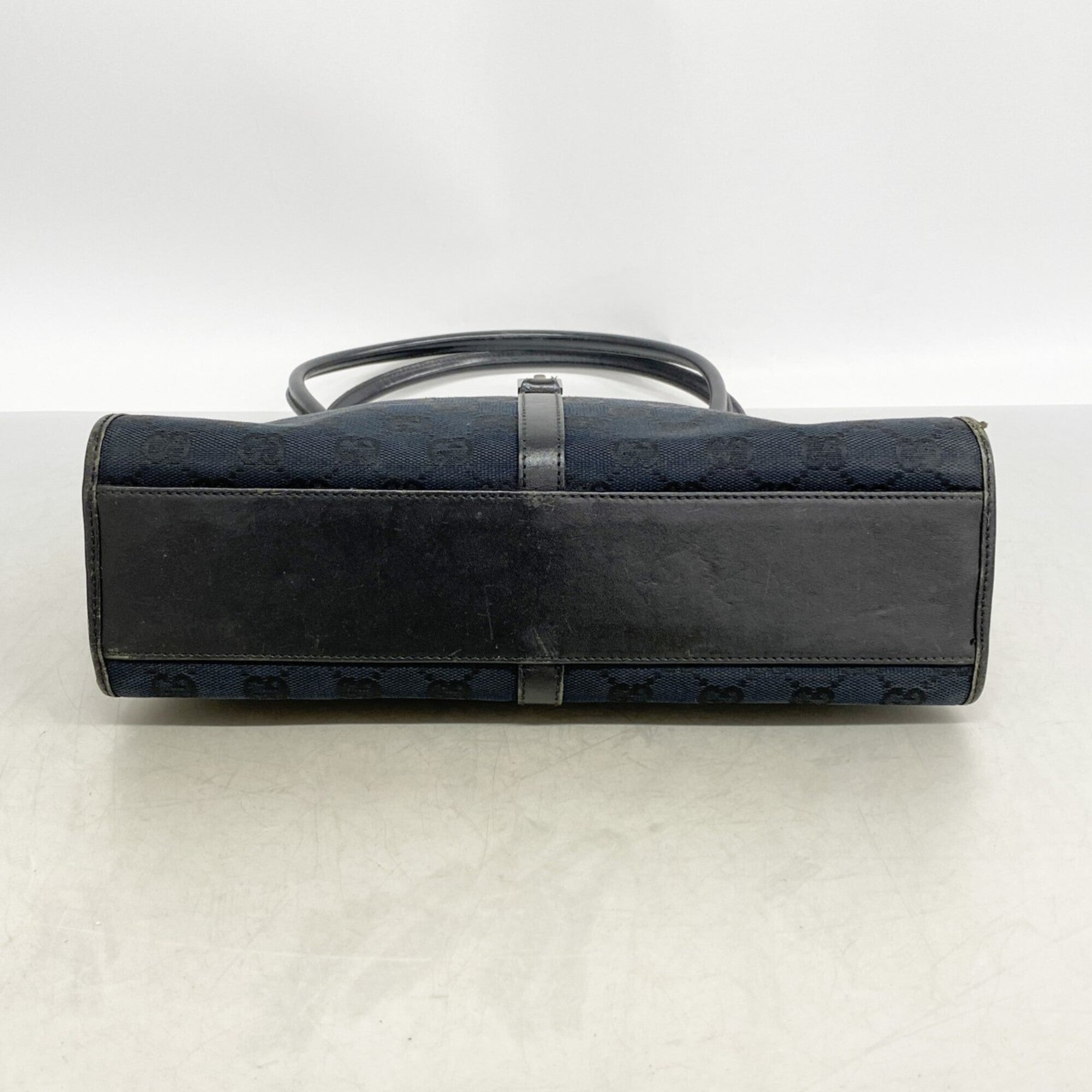 Gucci Black Canvas Handbag (Pre-Owned)