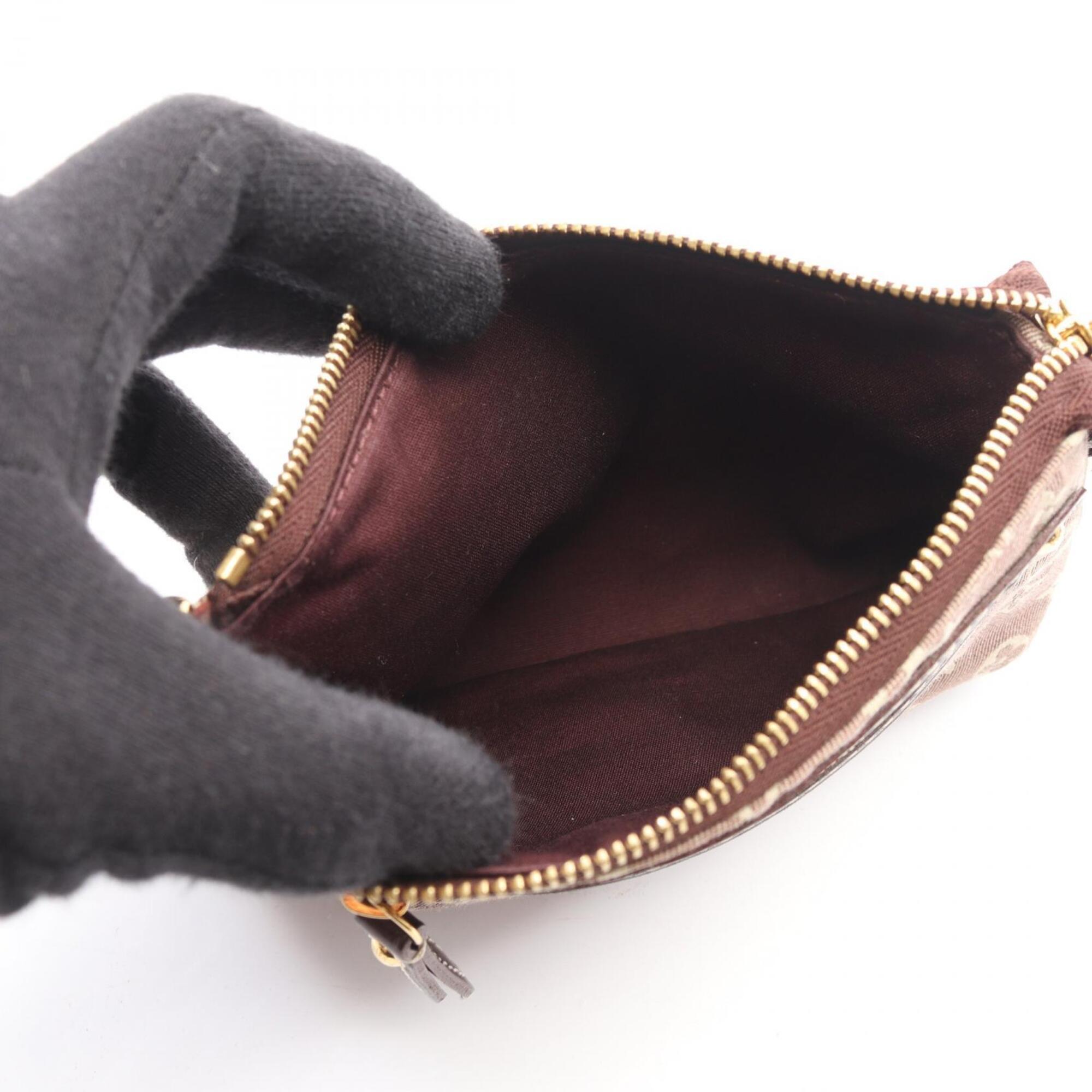 Louis Vuitton Bordeaux Sepia Canvas Leather Handbag (Pre-Owned)