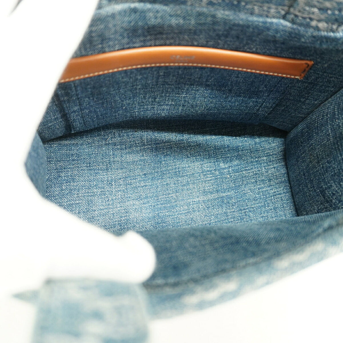 Celine Blue Denim Tote Bag (Pre-Owned)