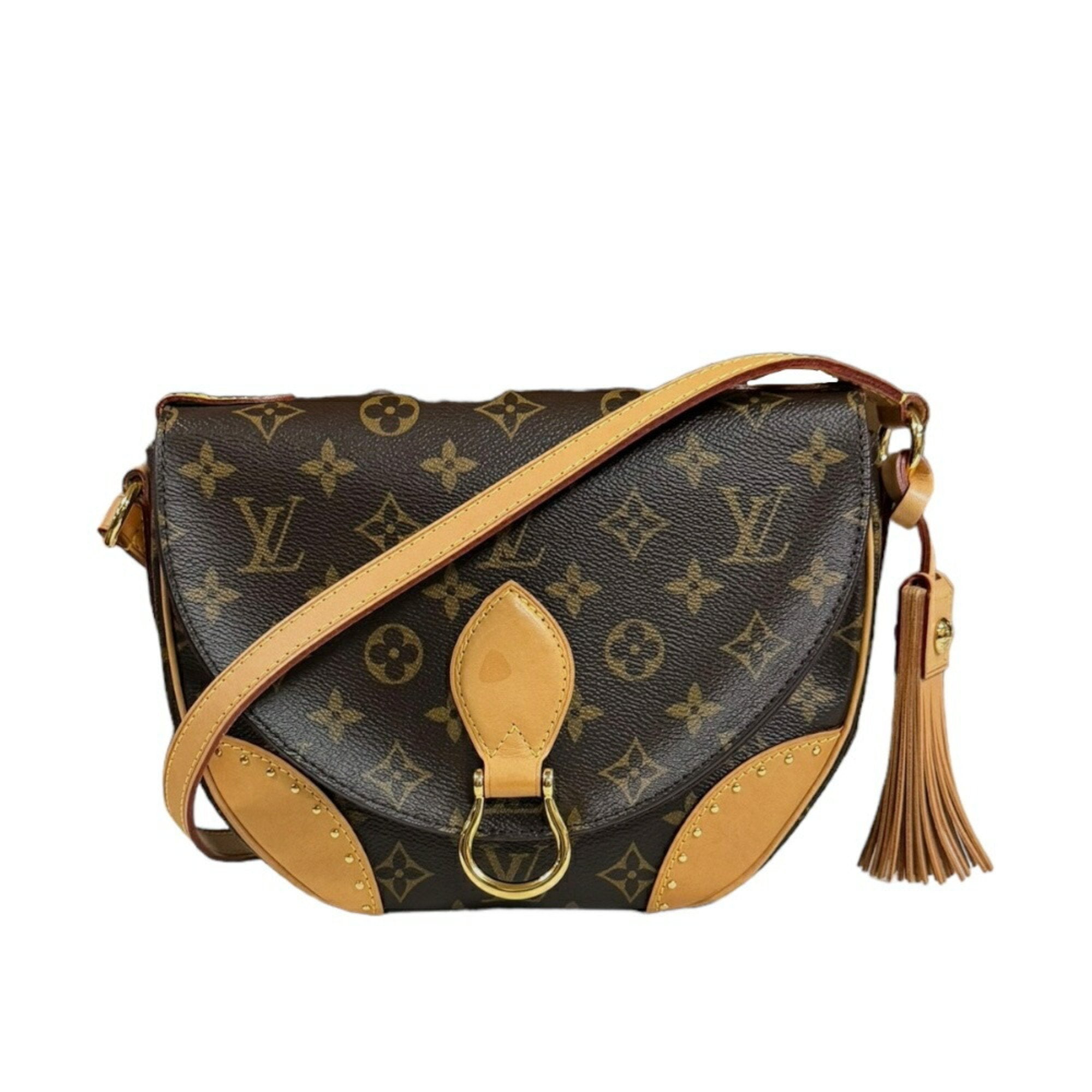Louis Vuitton Brown Monogram Monogram Shoulder Bag (Pre-Owned)
